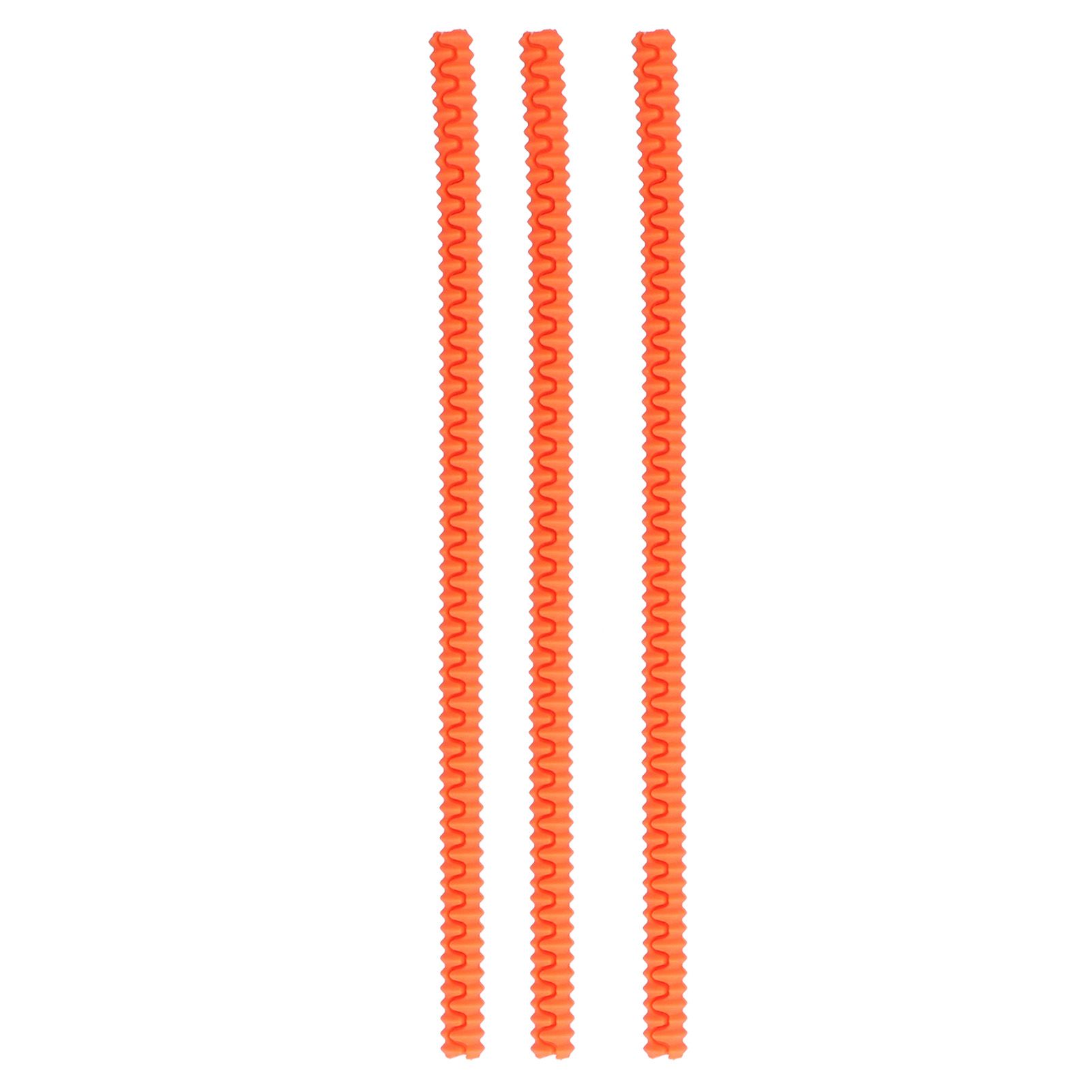 3Pcs Oven Shelf Cover Silicone Anti Scalding Oven Rack Protector for Microwave OvenOrange - Image 6