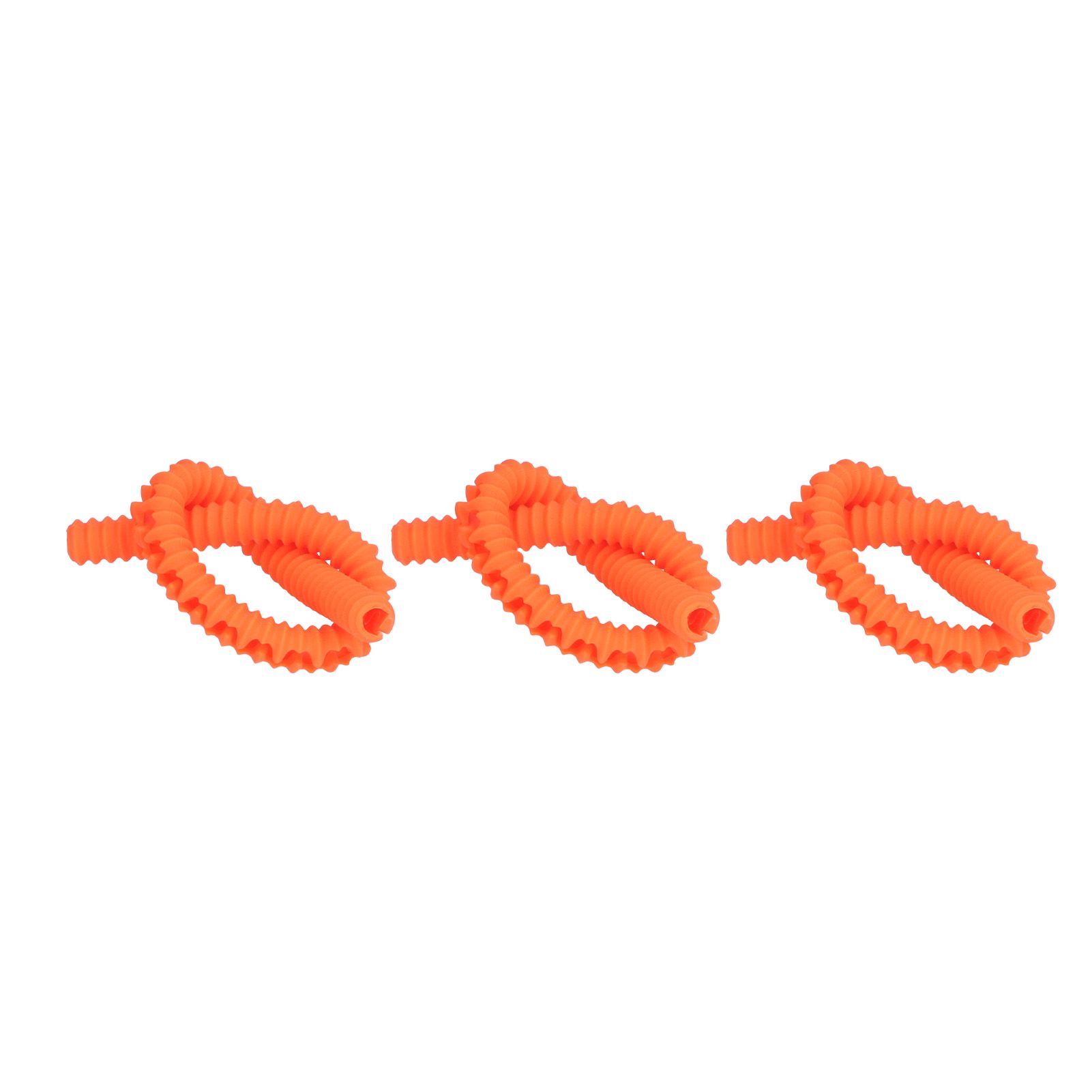 3Pcs Oven Shelf Cover Silicone Anti Scalding Oven Rack Protector for Microwave OvenOrange - Image 7