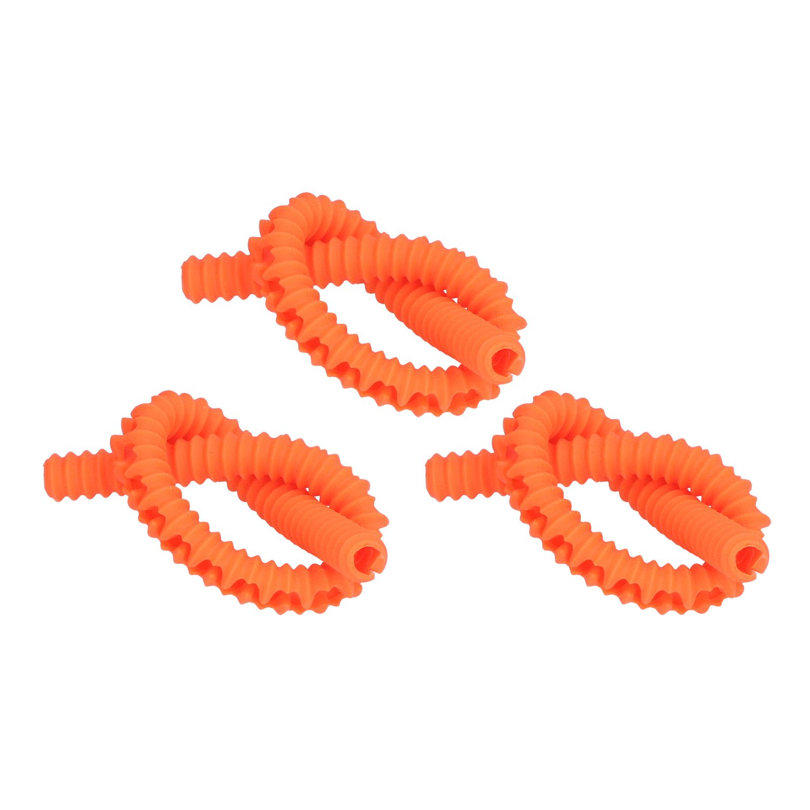 3Pcs Oven Shelf Cover Silicone Anti Scalding Oven Rack Protector for Microwave OvenOrange - Image 8