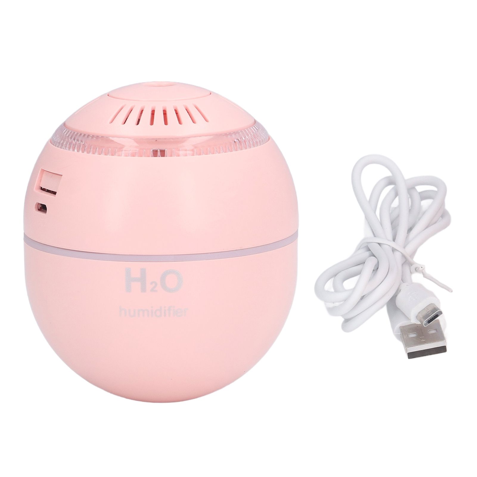 DC 5V/1A 120ML USB Air Humidifier 2 Gear Adjustment Aromatherapy Essential Oil DiffuserPink - Image 1