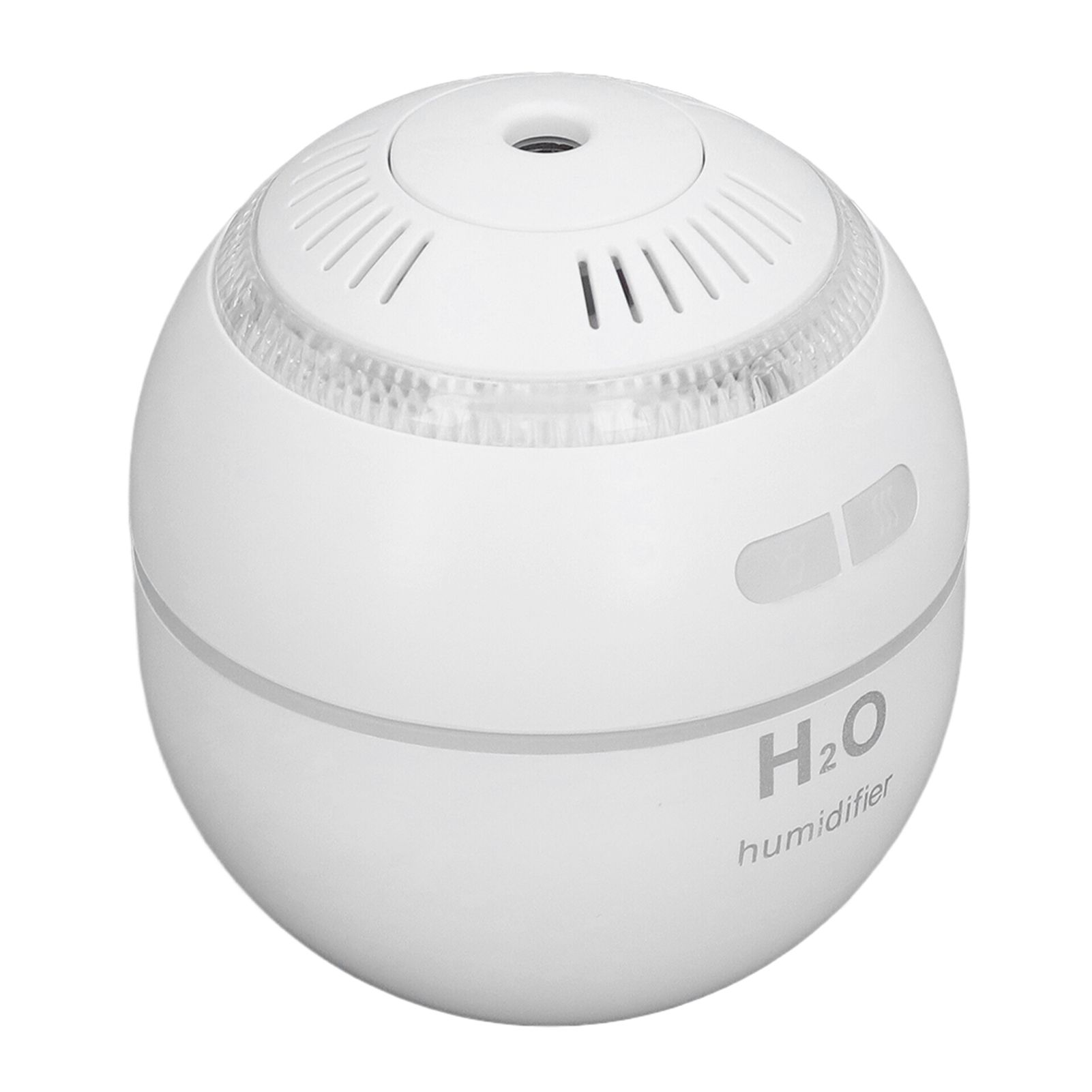 Household Ball Shaped Humidifier Colorful RGB Light Humidifier Mini Water Replenishing Air HumidifierWhite - Image 4