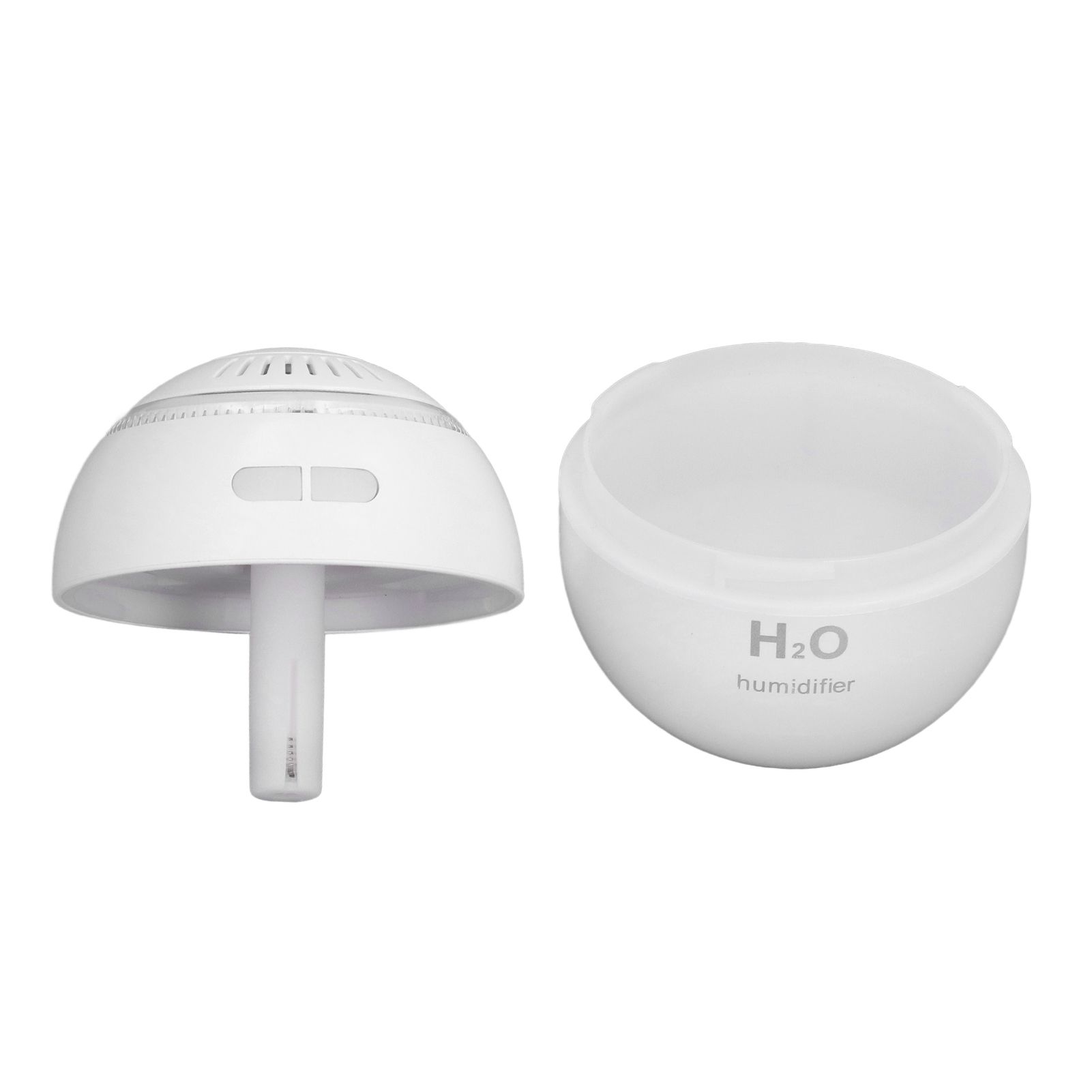 Household Ball Shaped Humidifier Colorful RGB Light Humidifier Mini Water Replenishing Air HumidifierWhite - Image 8
