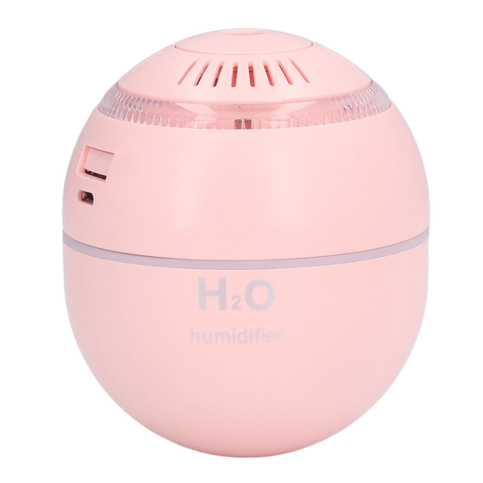 Household Ball Shaped Humidifier Colorful RGB Light Humidifier Mini Water Replenishing Air HumidifierPink - Image 6