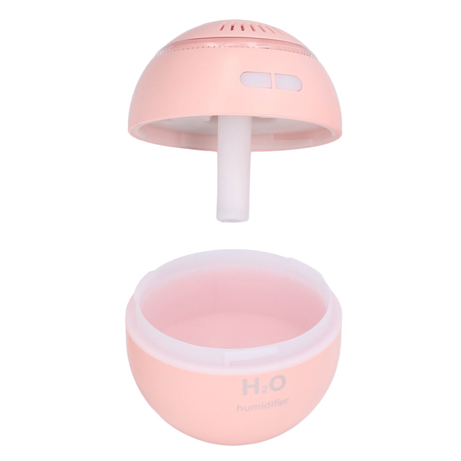 Household Ball Shaped Humidifier Colorful RGB Light Humidifier Mini Water Replenishing Air HumidifierPink - Image 8