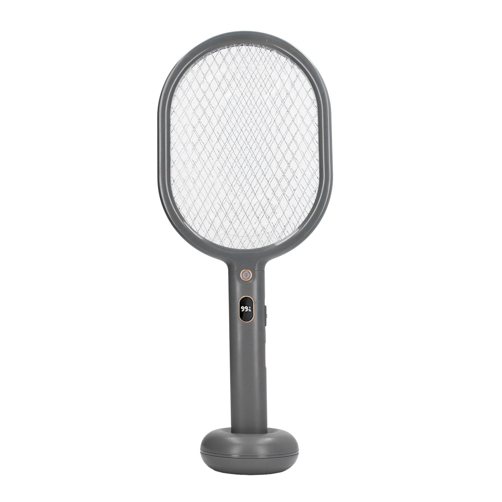 2 in 1 Electric Mosquito Swatter Ultraviolet LED Lights 3 Layer Mesh USB Rechargeable Mosquitoes Racket - Image 2