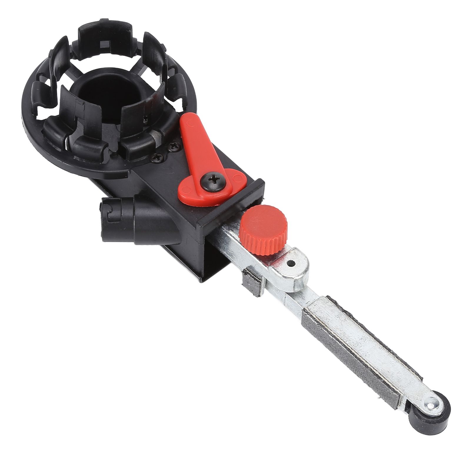 Belt Grinder Metal Furniture Grinding Polishing Machinne Household Small Belt Sander with Belt 1/2x18 Inch - Image 2