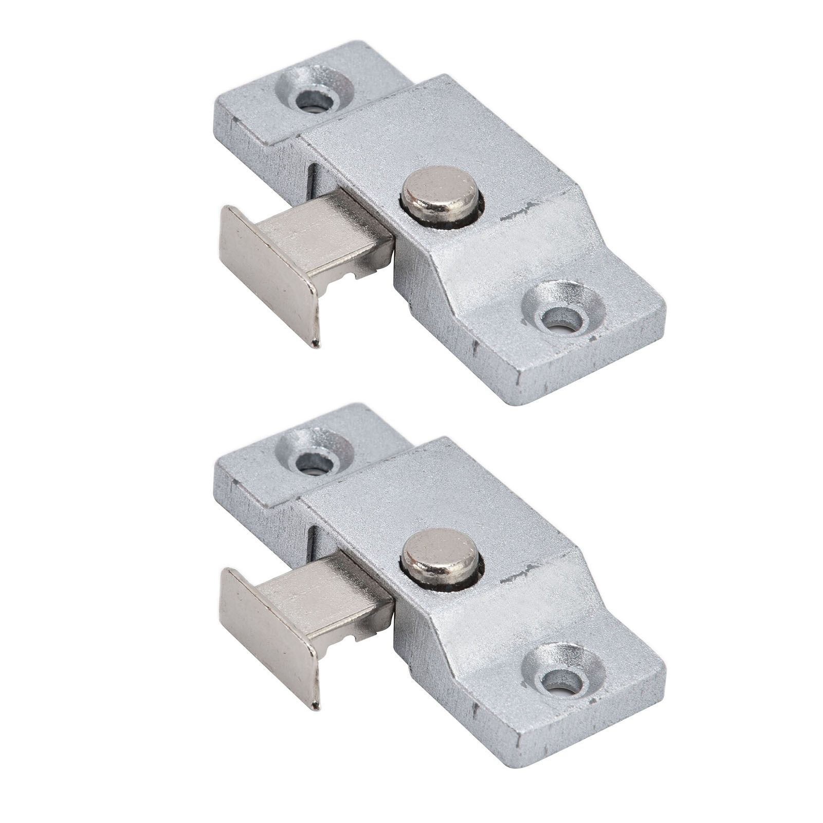2Set Latch Lock Folding Window Door Bolt AntiTheft Security Stainless Steel Latch Lock - Image 2