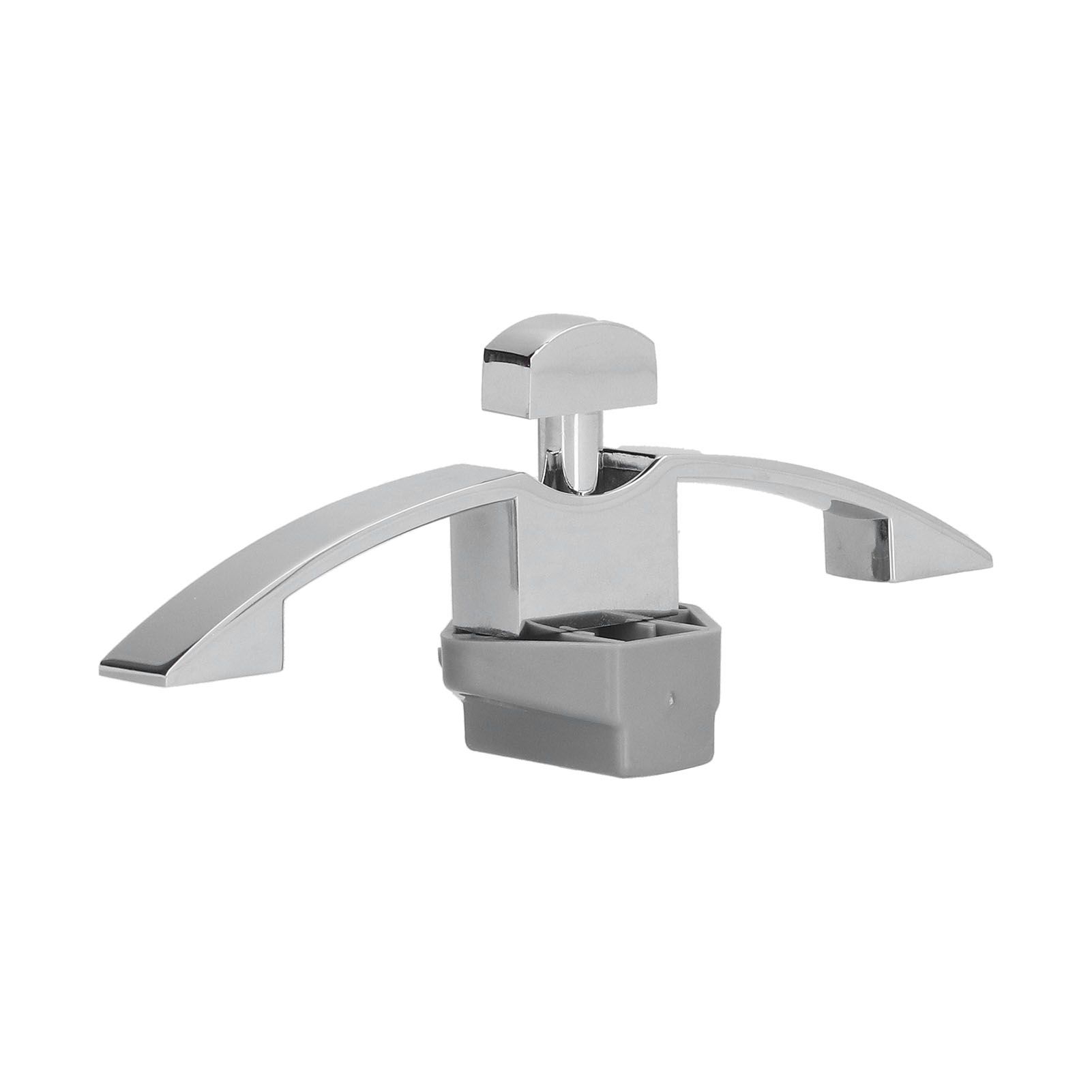 Knob Latch Lock with Handle RV Cruise Ship Wall Cabinet Lock Zinc Alloy Button Handle Lock - Image 3