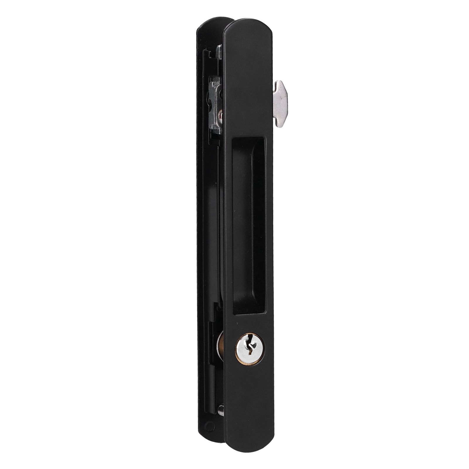 Sliding Door Lock Black Copper Zinc Alloy Lock Furniture Hardware for Balcony Door - Image 8