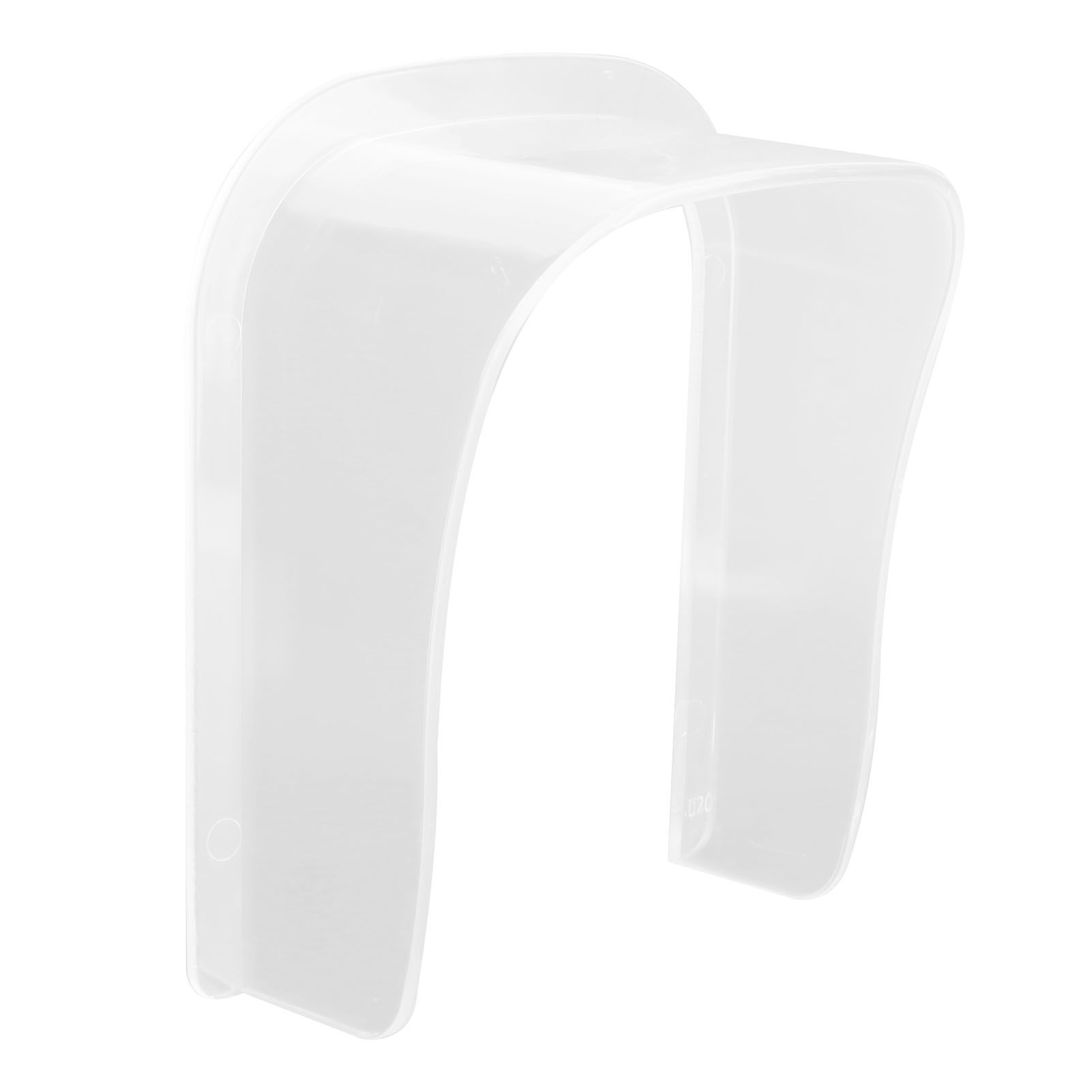 Transparent Doorbell Waterproof Shell PV Rainproof and Sunproof Cover for Door Viewer and Fingerprint Device - Image 1
