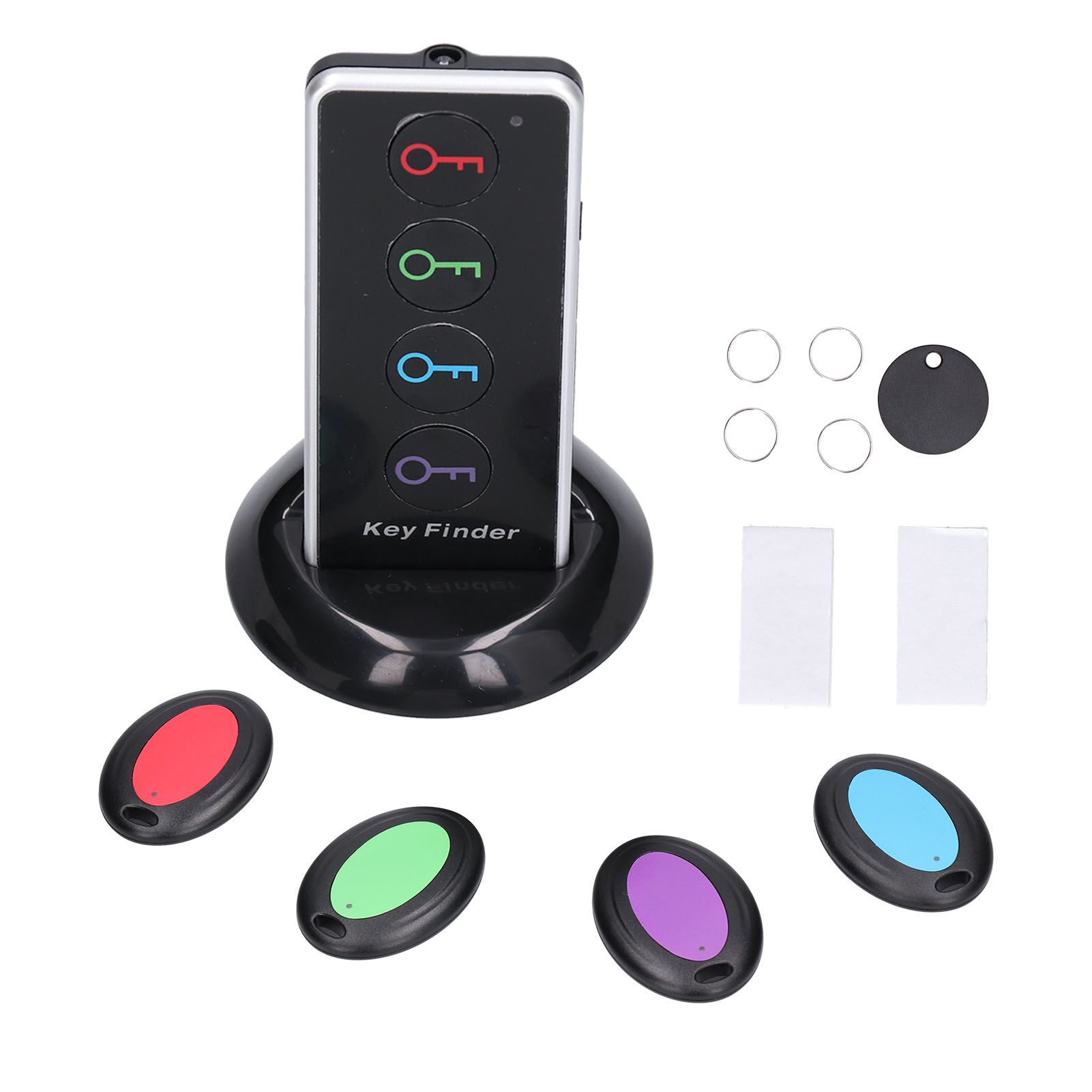 Key Finder Locator 1 Control 4 Wireless Simple Portable Battery Powered Remote Control Item Locator - Image 1