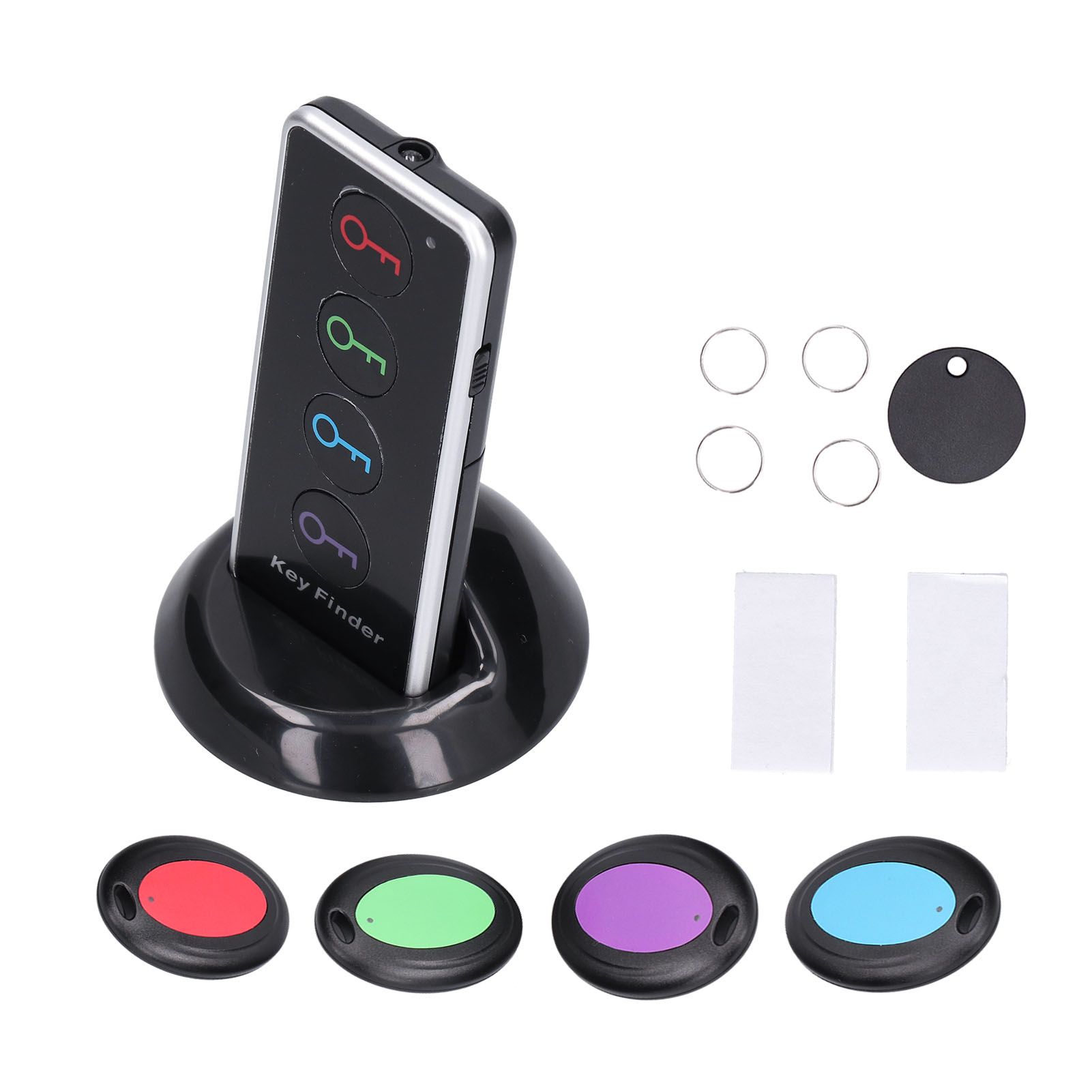 Key Finder Locator 1 Control 4 Wireless Simple Portable Battery Powered Remote Control Item Locator - Image 3