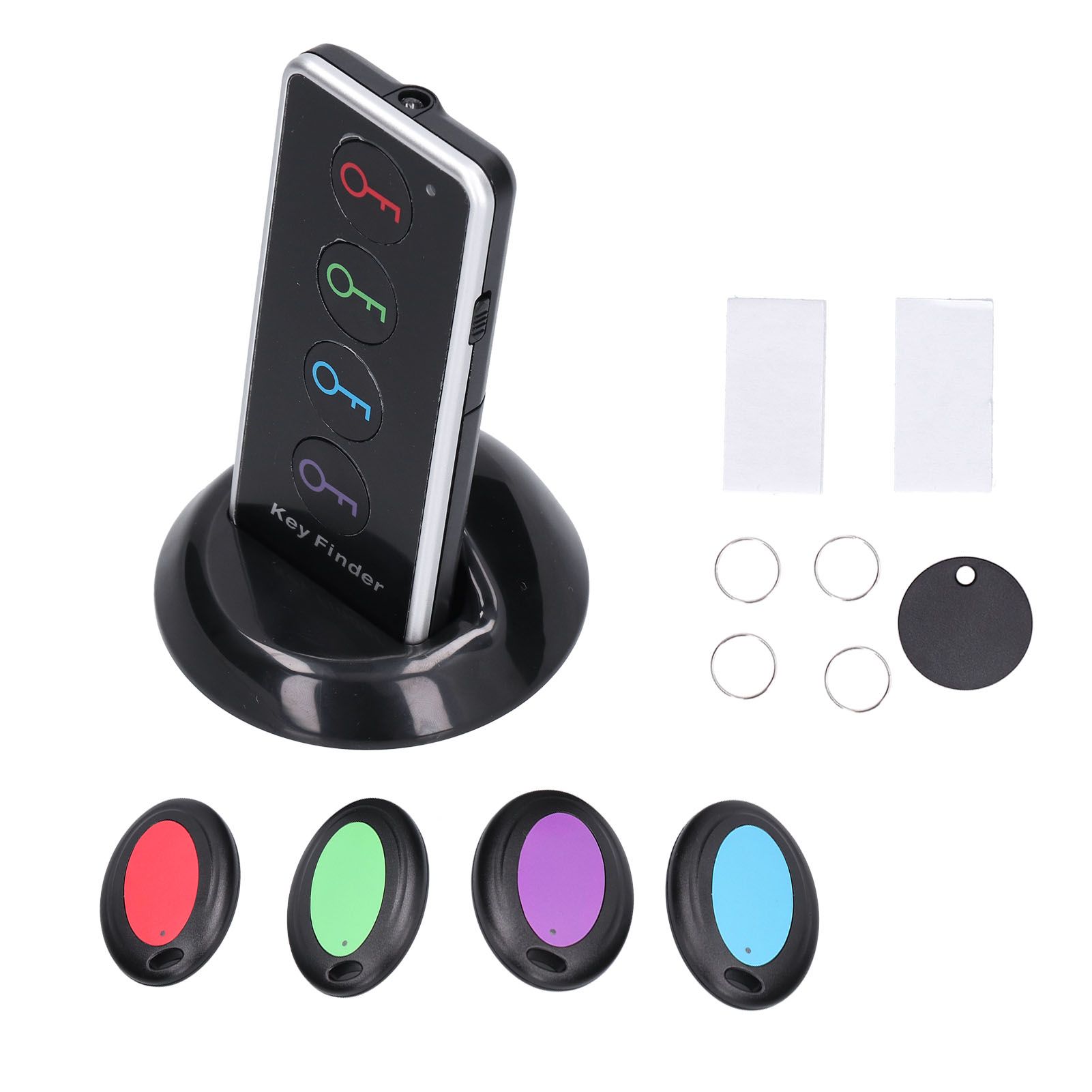 Key Finder Locator 1 Control 4 Wireless Simple Portable Battery Powered Remote Control Item Locator - Image 5
