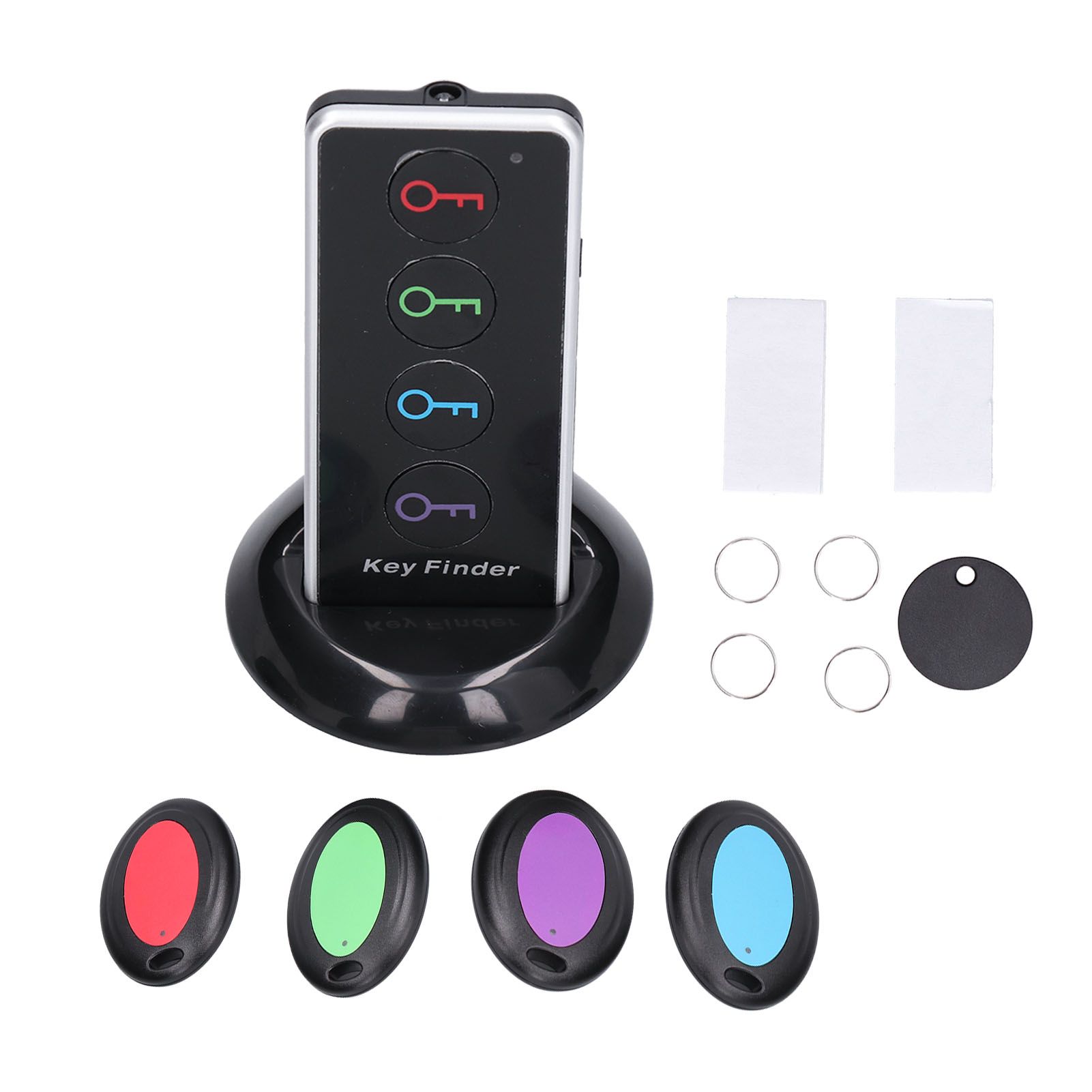 Key Finder Locator 1 Control 4 Wireless Simple Portable Battery Powered Remote Control Item Locator - Image 6