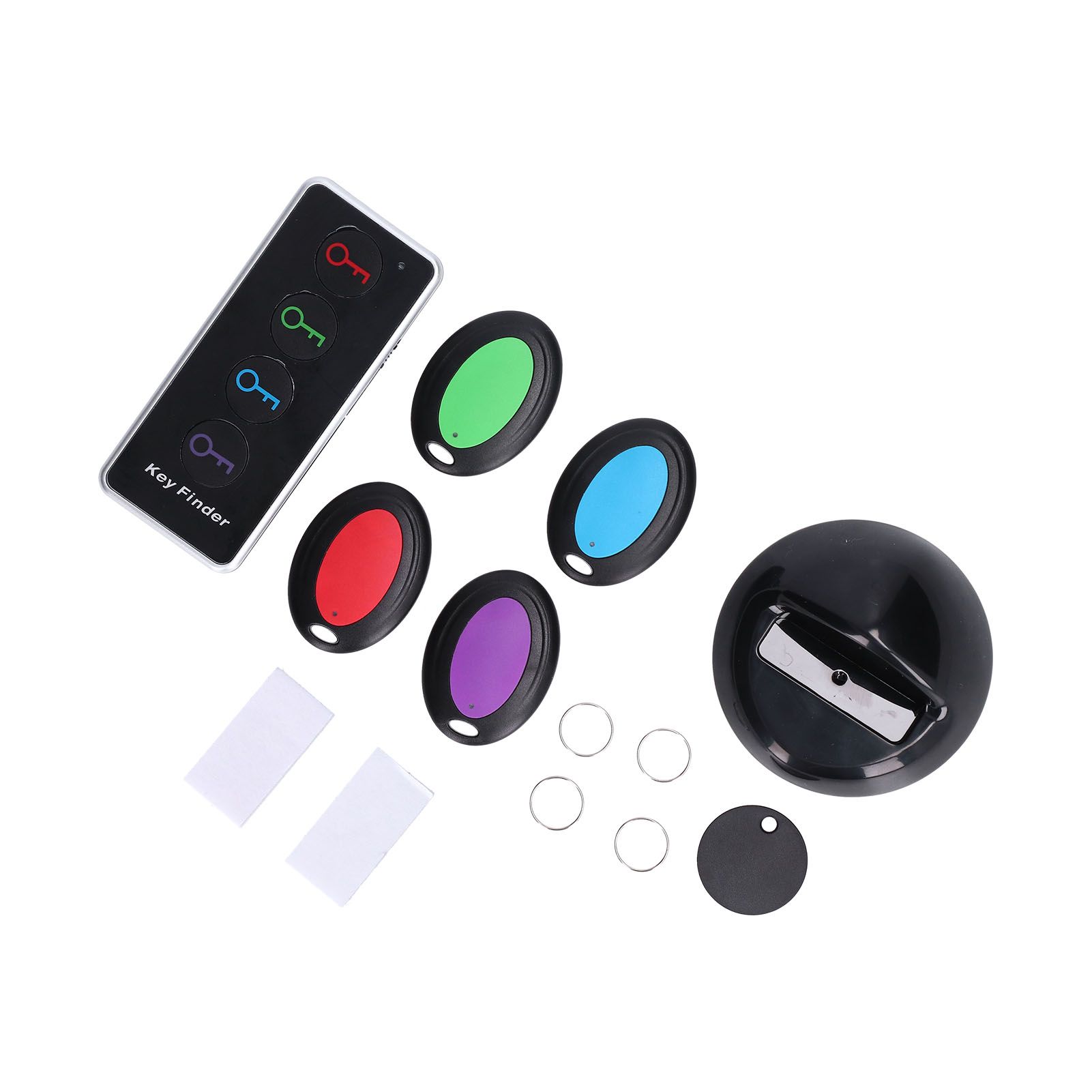 Key Finder Locator 1 Control 4 Wireless Simple Portable Battery Powered Remote Control Item Locator - Image 8