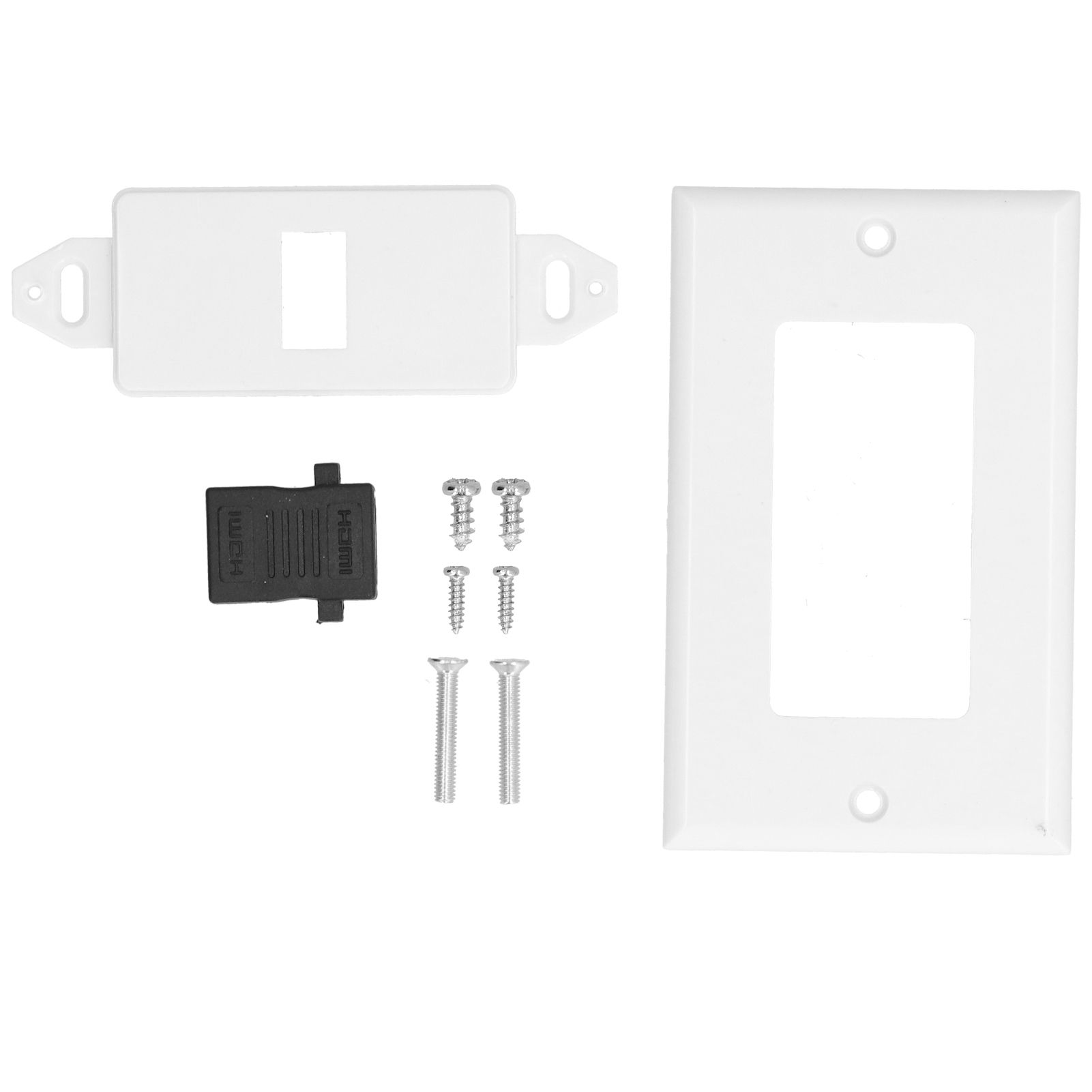 High Definition Multimedia Interface Wall Plate High Resolution 4K High Speed Pass Through No Welding Wall Socket - Image 1