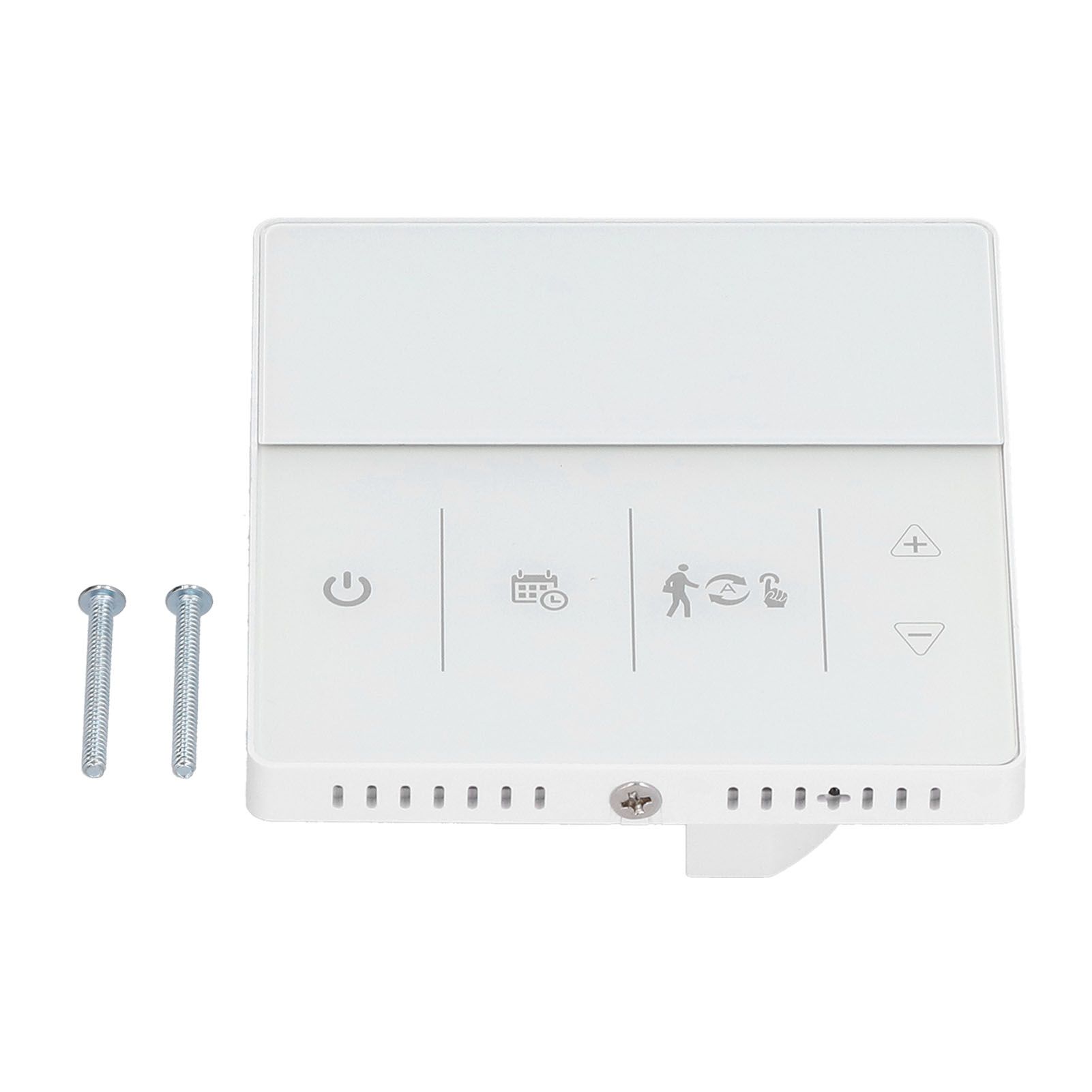 Smart Thermostat Weekly Programmable Voice Switch 10K Sensor Precise Temperature Control Boiler Thermostat for Home3A Connection Plumbing Wall Hung Boiler White 230V - Image 1