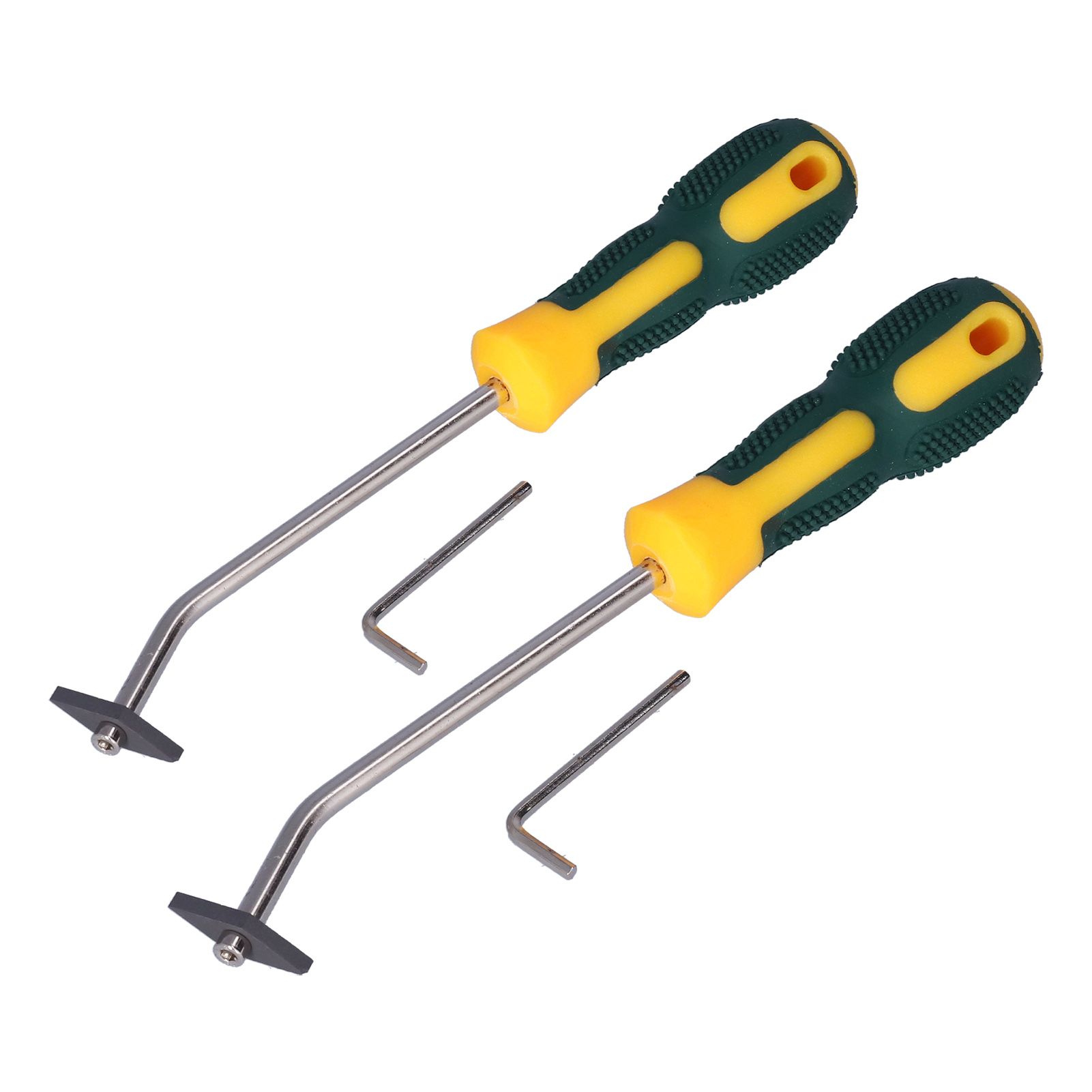 2Set Grout Removal Tool Stainless Steel Durable Efficient Portable Manual Grout Cleaner for Home Office - Image 2