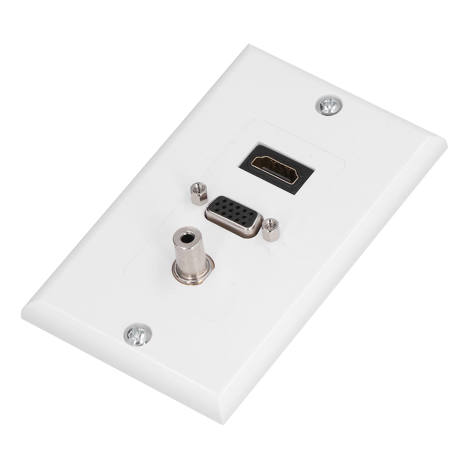 Audio Video Wall Socket 3.5mm F Connector Multimedia Port Wear Resistant Composite Video Panel - Image 8