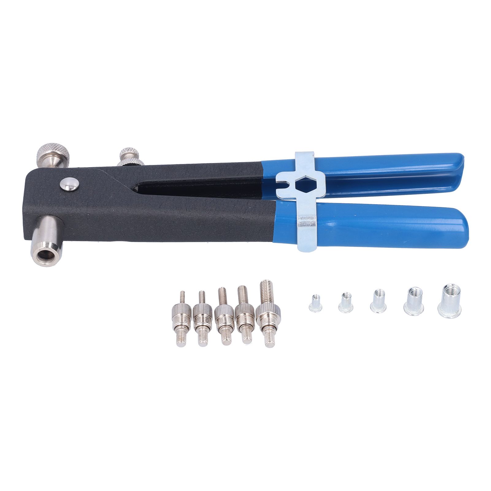 Rivet Gun Kit Portable Save Effort High Hardness Stainless Steel Manual Riveting Tool - Image 2