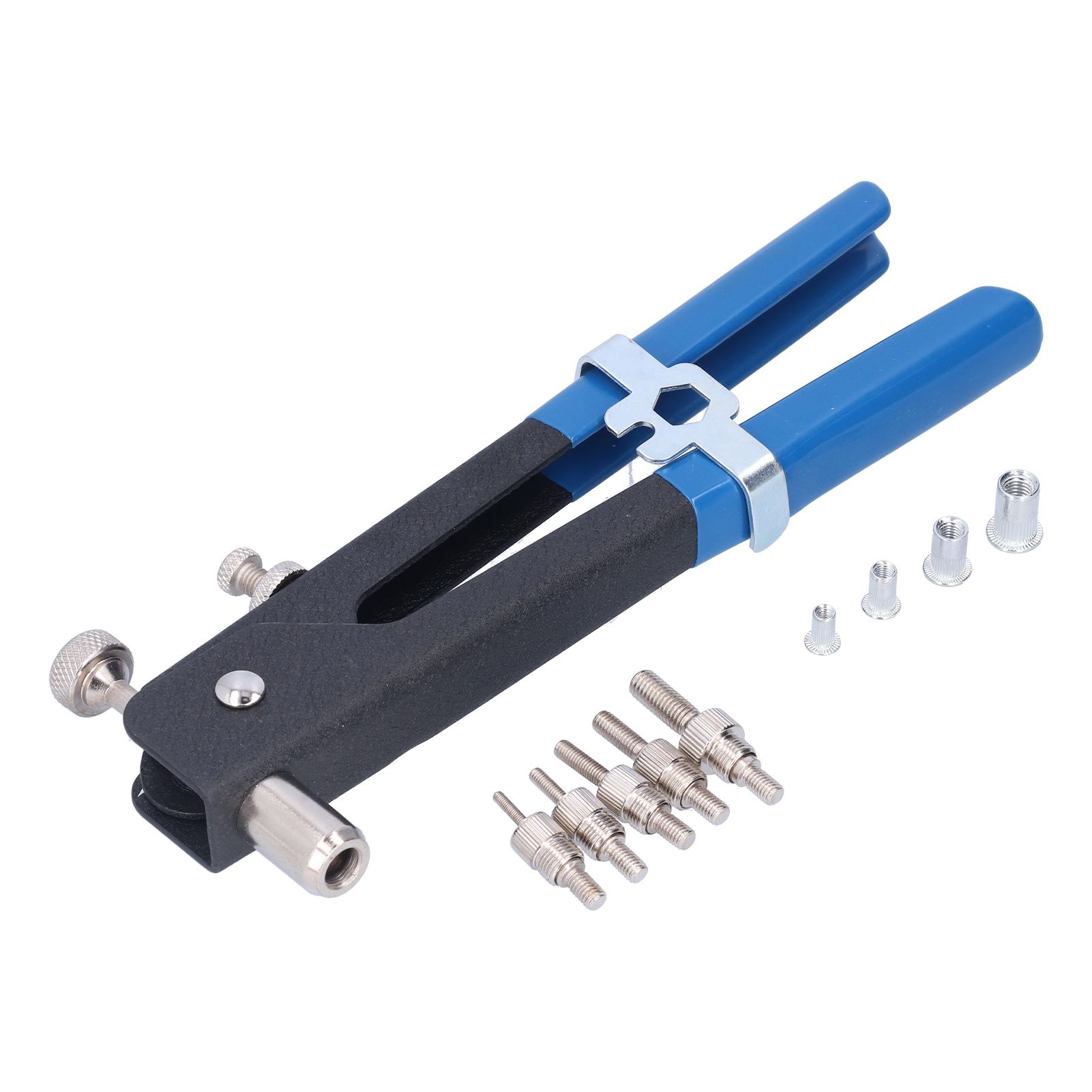 Rivet Gun Kit Portable Save Effort High Hardness Stainless Steel Manual Riveting Tool - Image 4