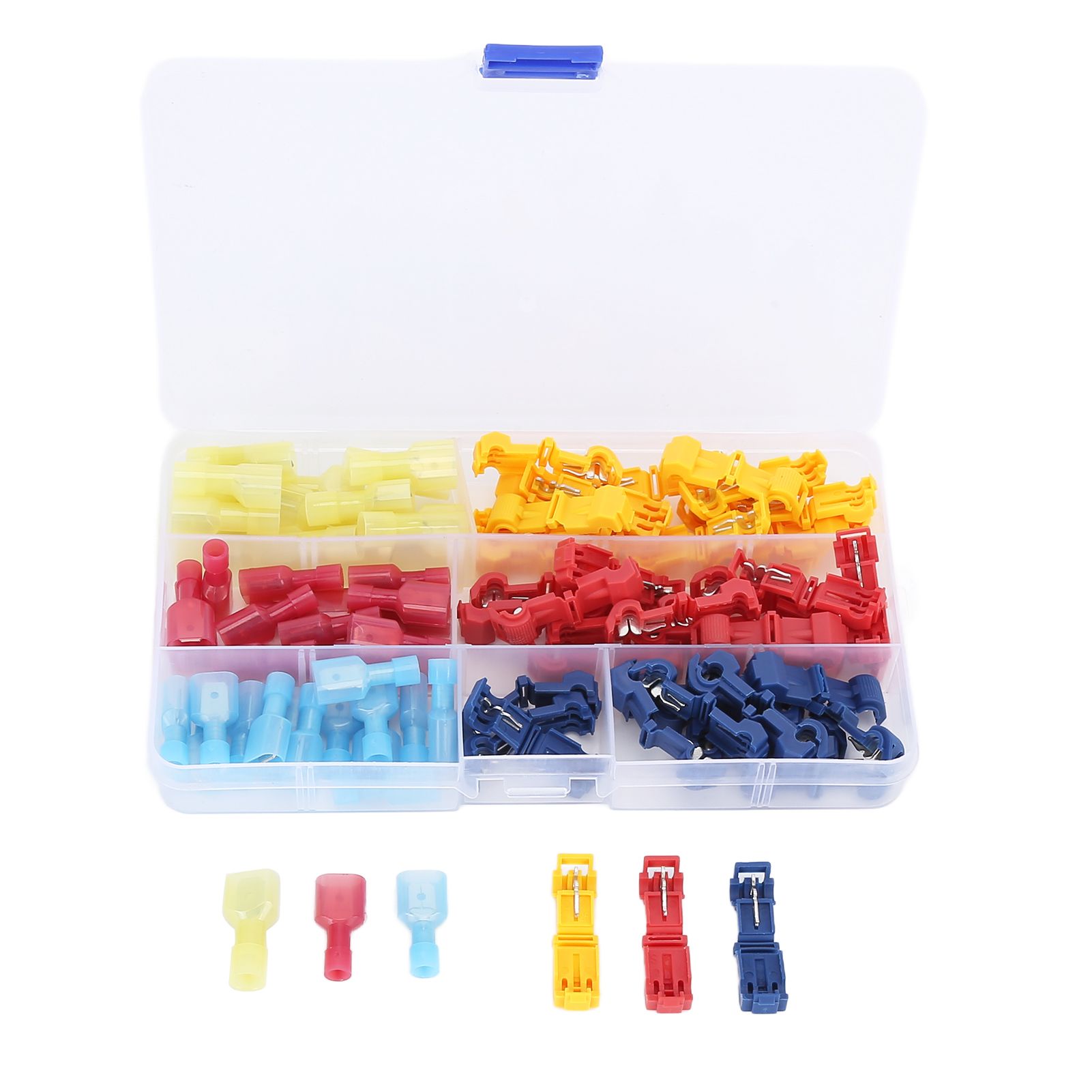 Quick Electrical Cable Connectors Snap Splice Lock Wire Terminal Crimp Wire Connector - Image 6