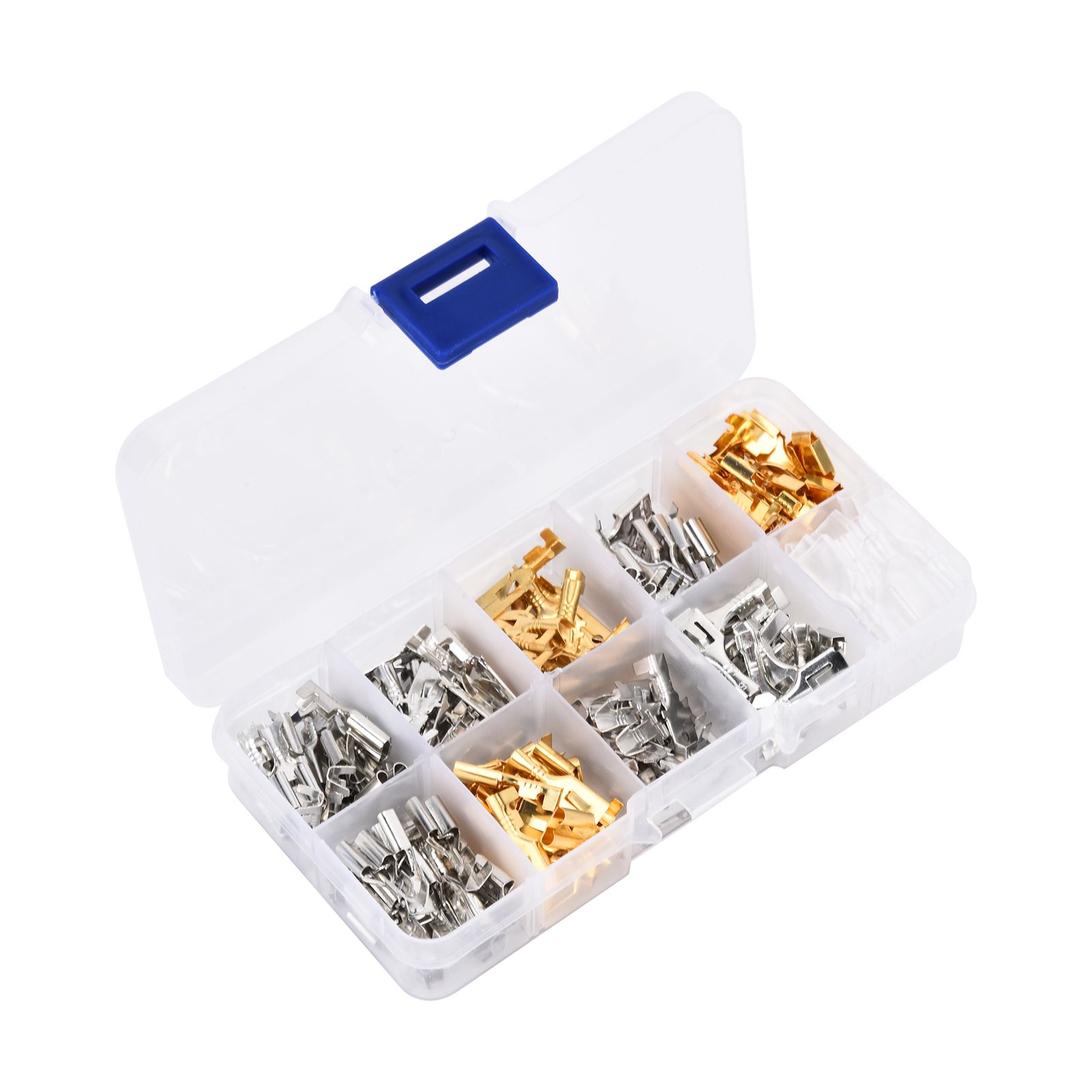 150Pcs Wire Terminals Brass Oxidation Resistance Corrosion Resistance High Conductivity Wire Crimp Terminal Block - Image 6