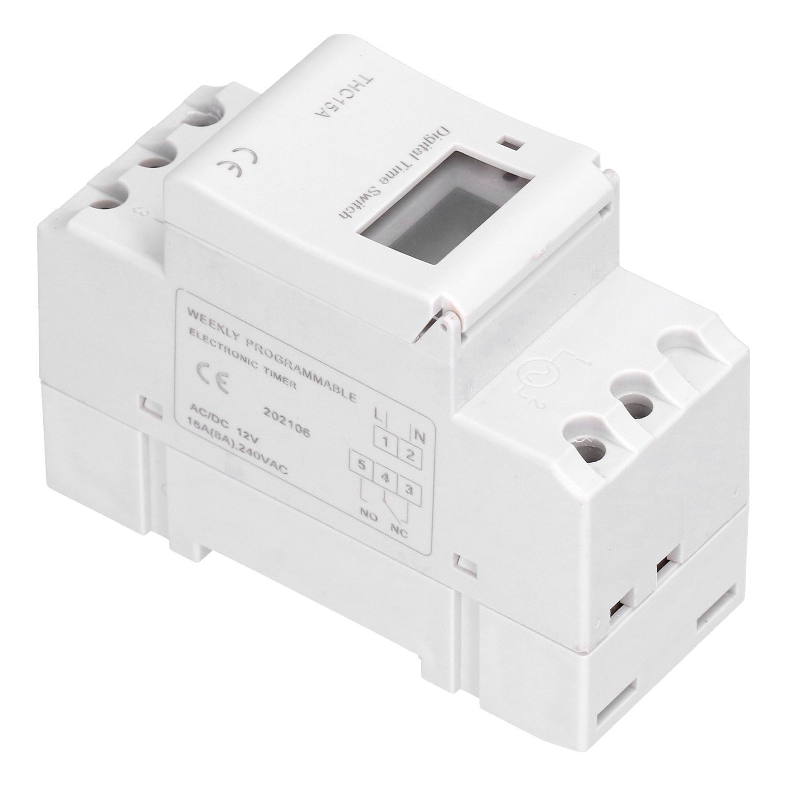 Digital Time Switch Real Time Display High Accuracy Anti Interference Programmable Timer Switch - Image 6