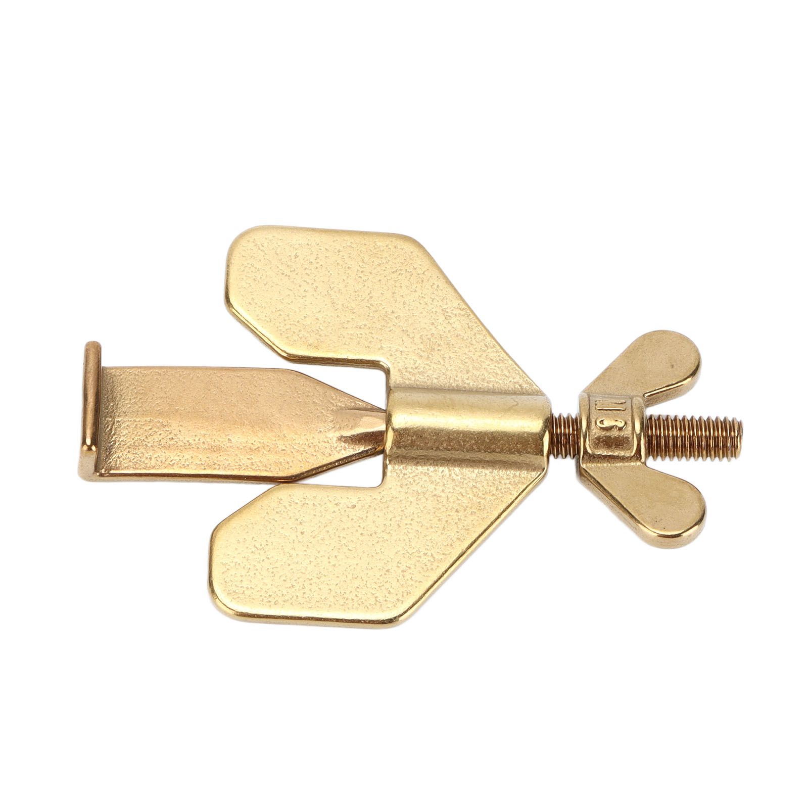 Portable Door Lock Home Security Locker Travel Lockdown Lock Anti Thief Easy to Install for Hotel and ApartmentGold - Image 2