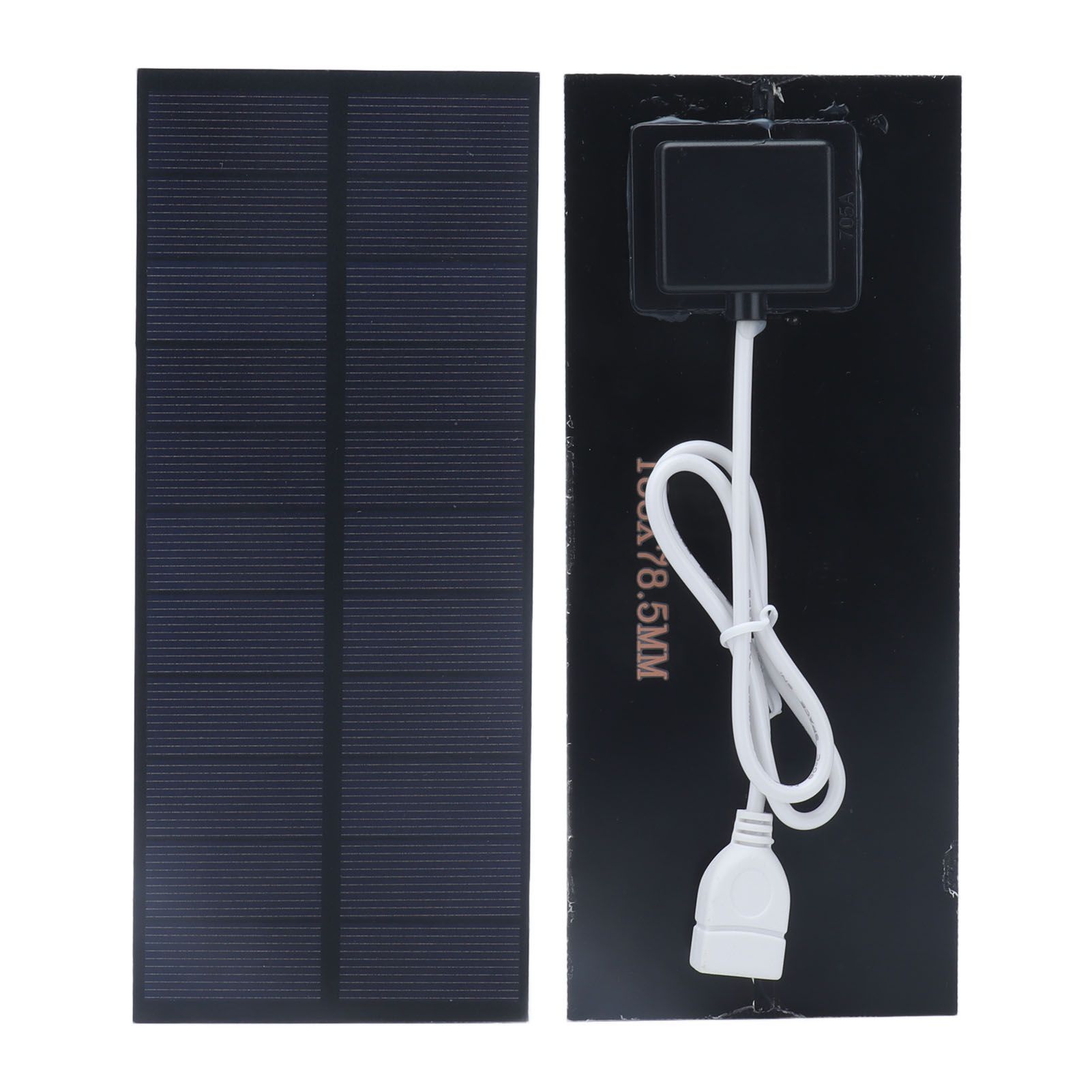 2.5W Solar Panel 188x78.5mm Solar Charging Board 3.7V‑5V Battery Charger High Conversion Efficiency and Portable for Greenhouse and Family - Image 1