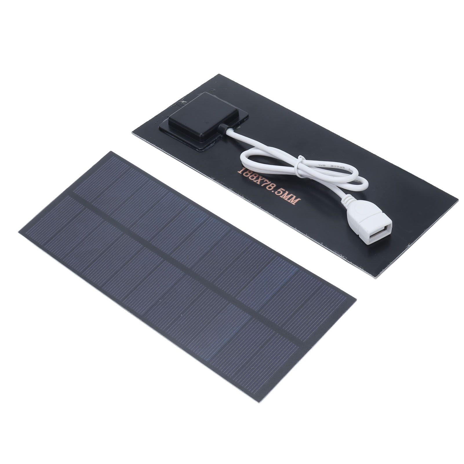 2.5W Solar Panel 188x78.5mm Solar Charging Board 3.7V‑5V Battery Charger High Conversion Efficiency and Portable for Greenhouse and Family - Image 2