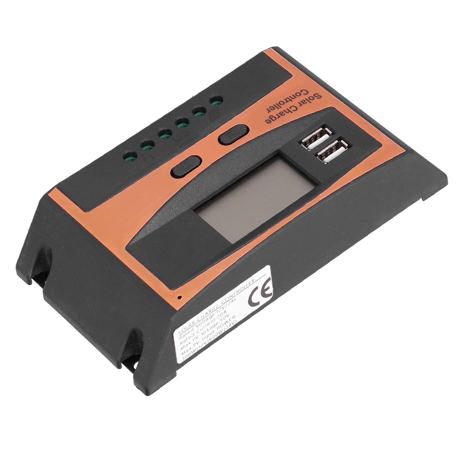 12V/24V Solar Charge Controller IP32 Waterproof High Efficient PWM Solar Power Controller20A - Image 8