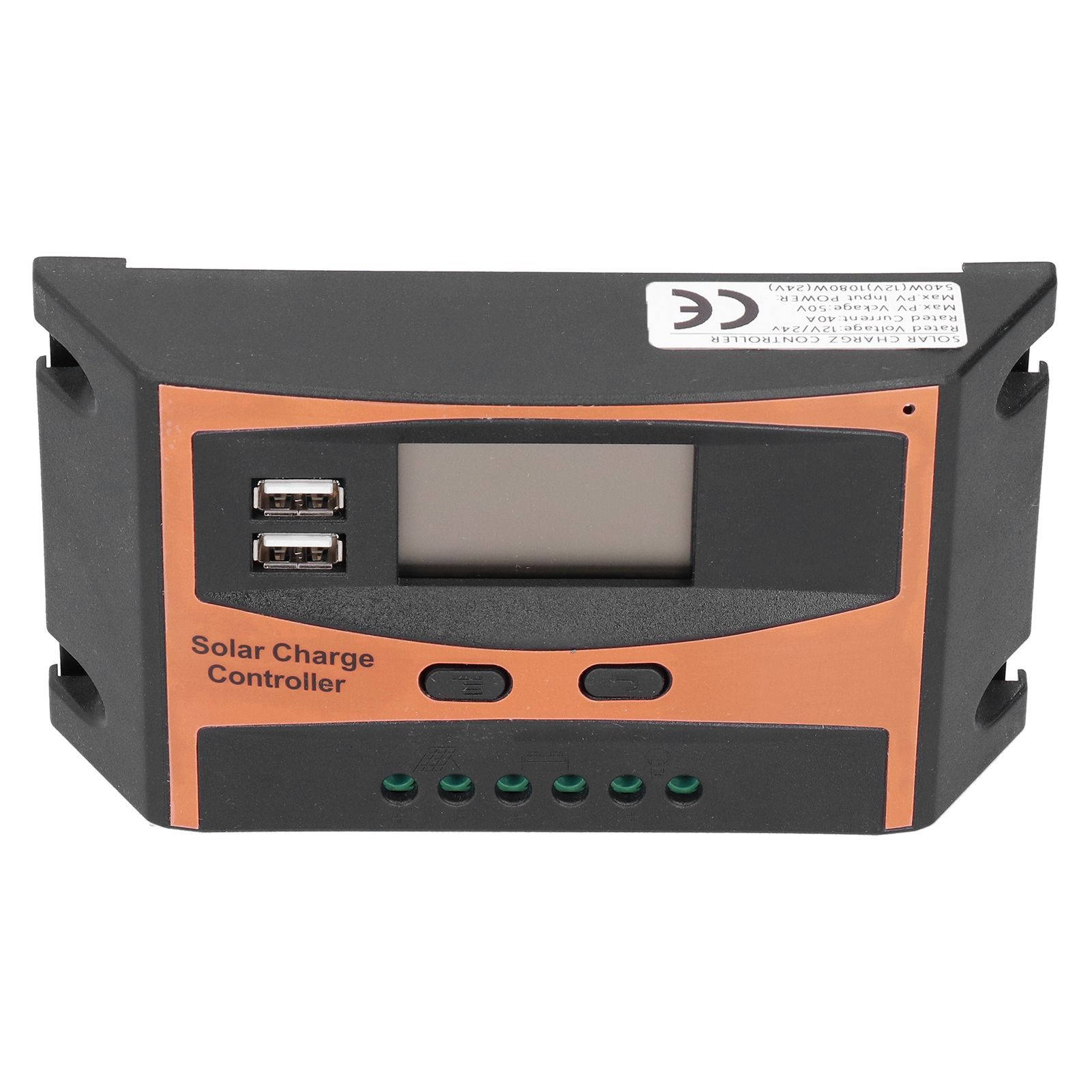 12V/24V Solar Charge Controller IP32 Waterproof High Efficient PWM Solar Power Controller40A - Image 5