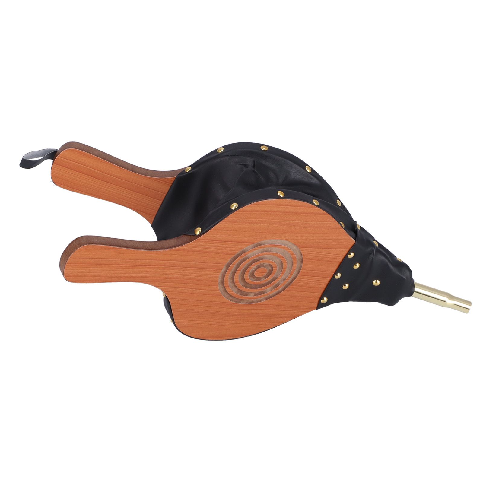 Wood Fireplace Bellows Large Wood Air Blower Cast Nozzle with Hanging Strap for Outdoor Camping BBQ - Image 5