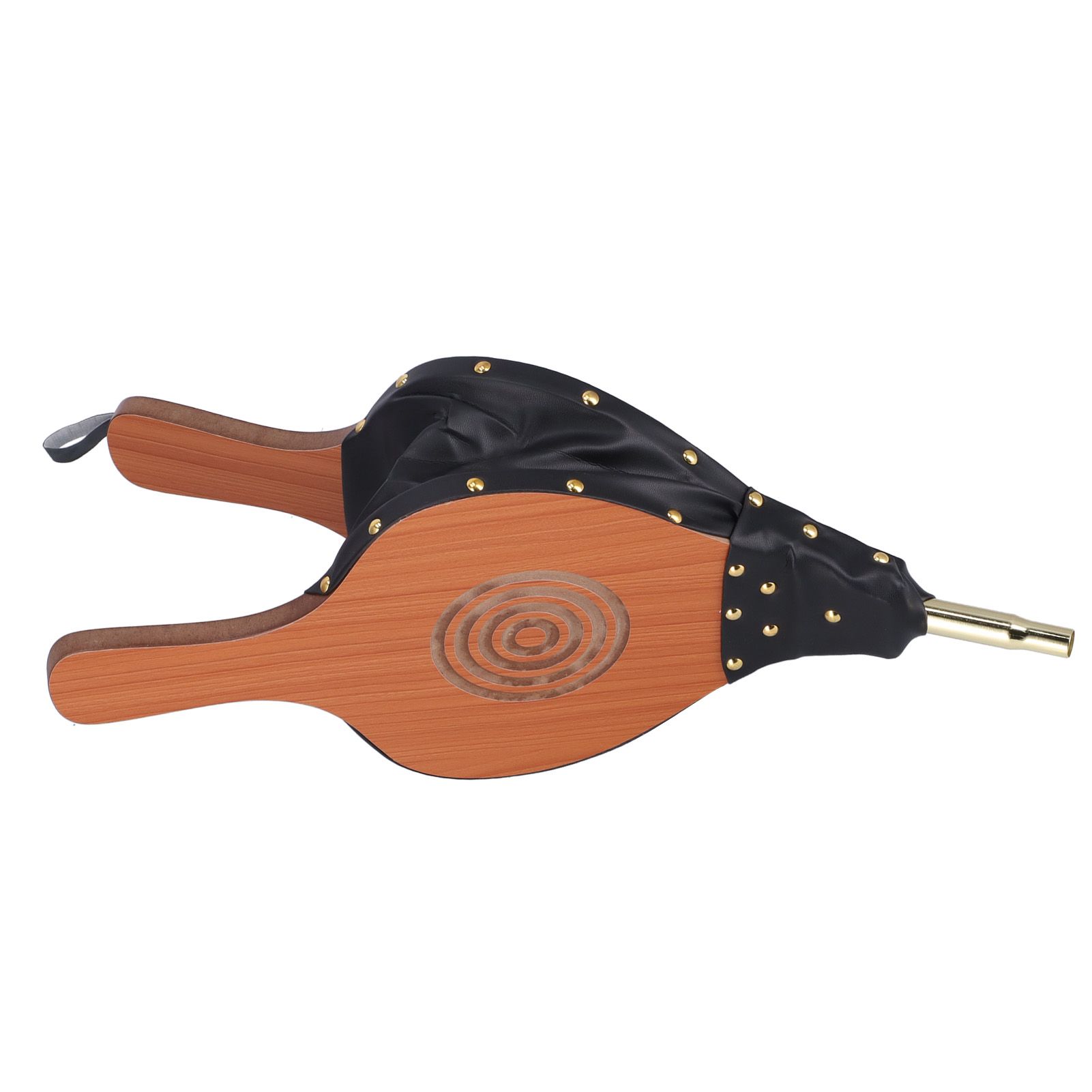 Wood Fireplace Bellows Large Wood Air Blower Cast Nozzle with Hanging Strap for Outdoor Camping BBQ - Image 6