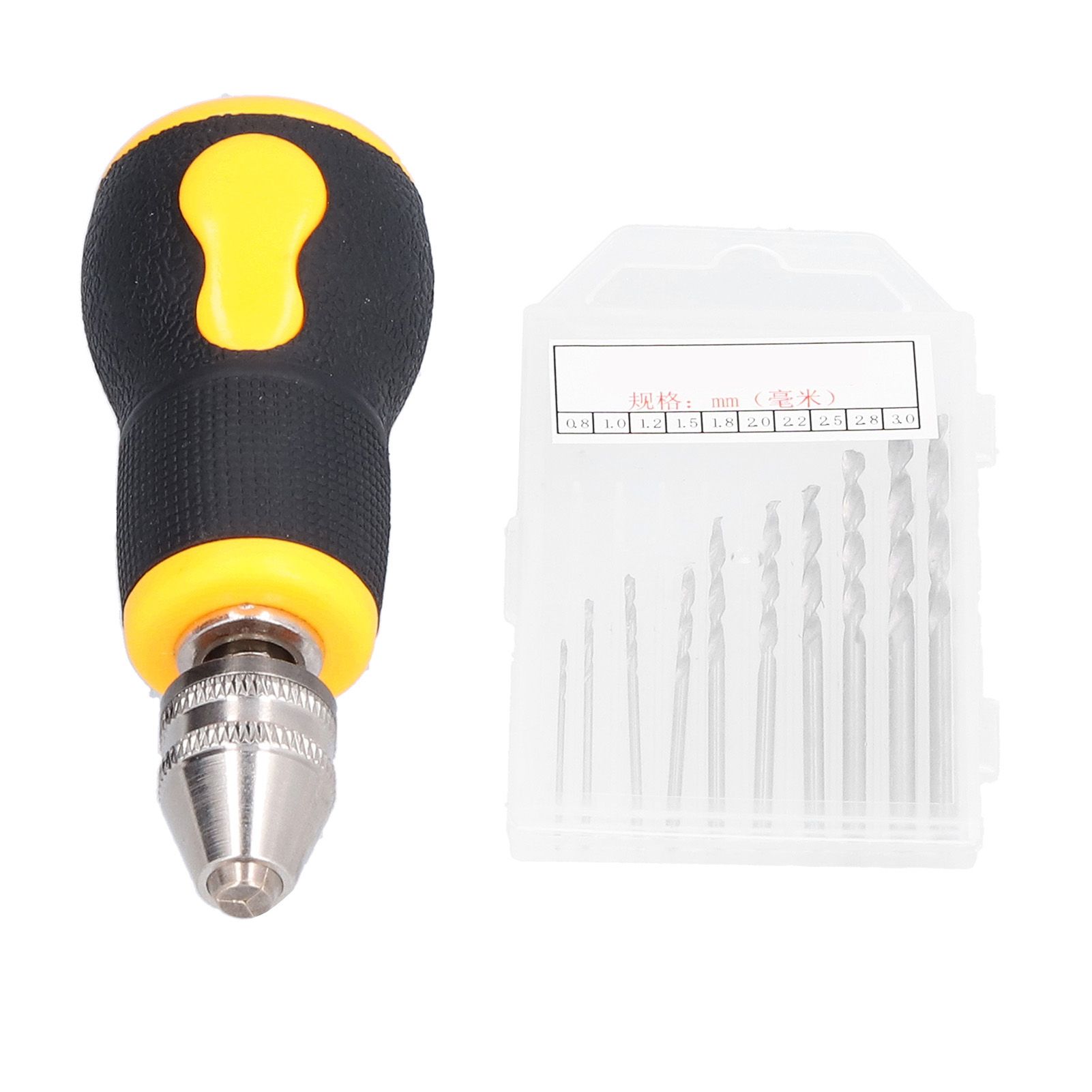 Mini Screwdriver Portable Anti Slip Hand Screwdriver Hand Twist Drill 0.5‑3.2mm Drilling Tool - Image 2