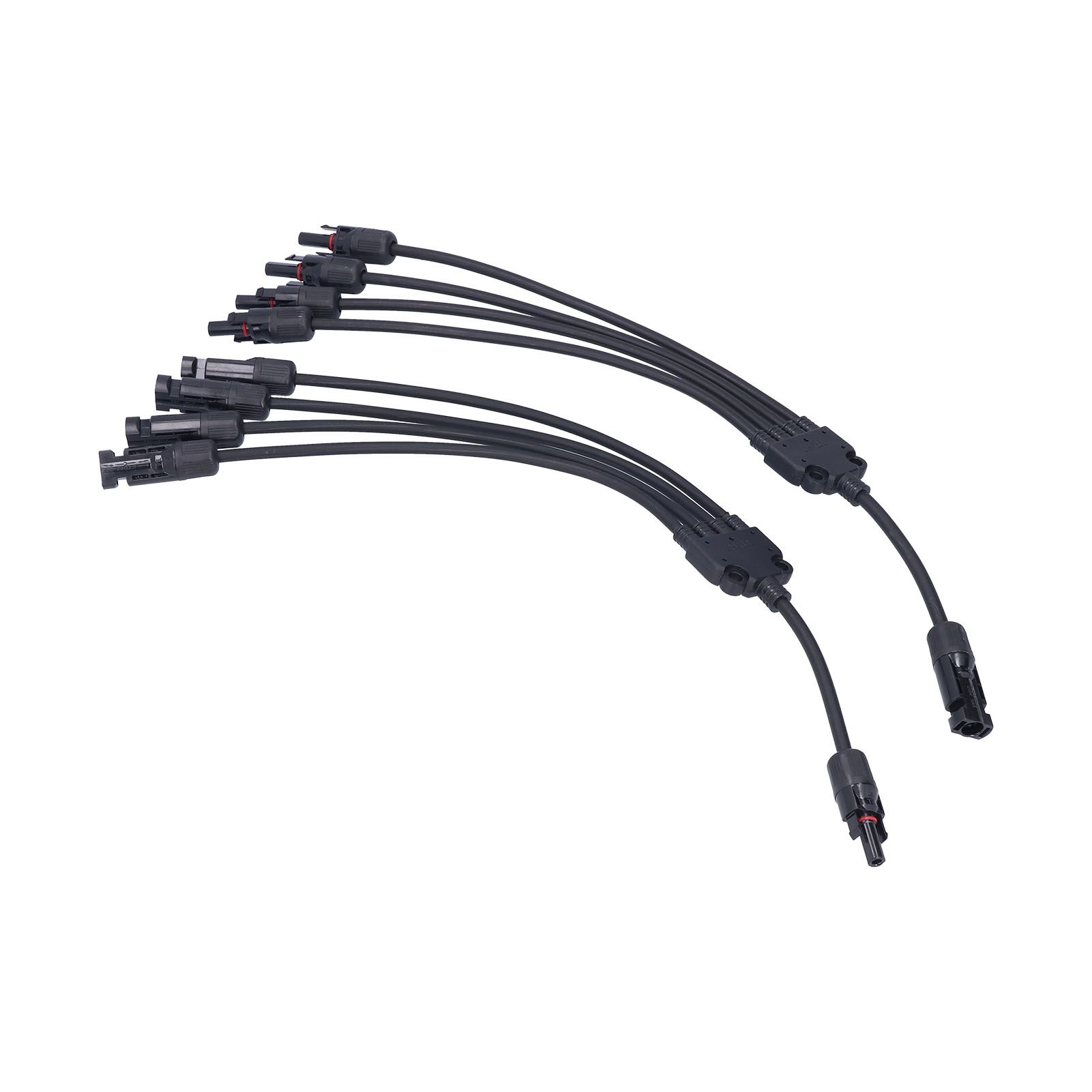 Solar Panel Connector 4 Branch Y Type Parallel Connector Solar Panel Extension Cable PV Wire Adapter - Image 8