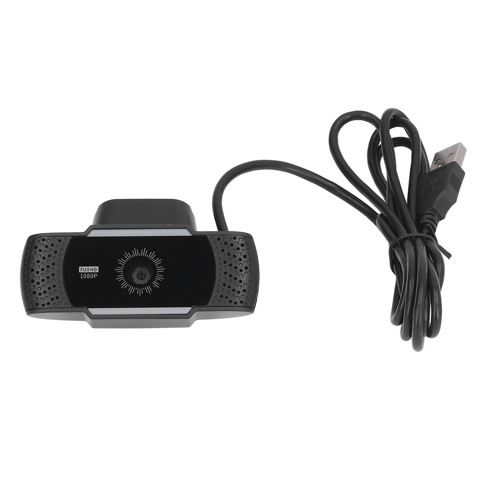 Computer Camera Microphone Automatic Noise Reduction Full HD 1080P USB Stereo Webcam with Rotatable Clip for Office - Image 7