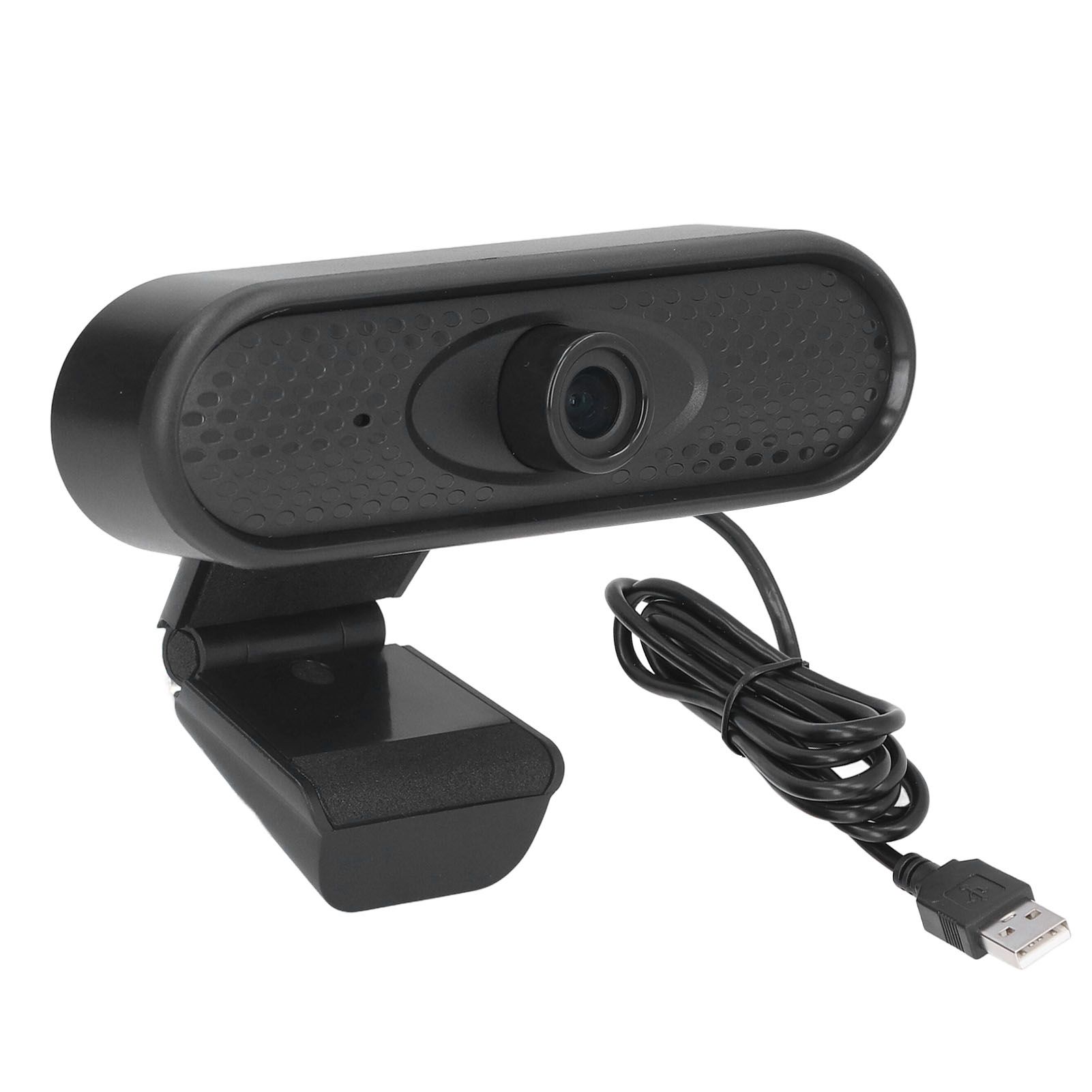 Computer Camera Plug and Play USB Full HD 1080P Auto Focusing Stereo Wide Compatibility Web Camera with Clamp - Image 1