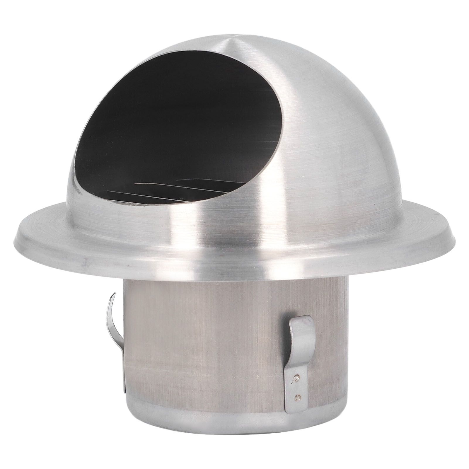 Stainless Steel Air Vent Stainless Steel Round Bull Nosed External Extractor for External Wall Exhaust 60 - Image 3