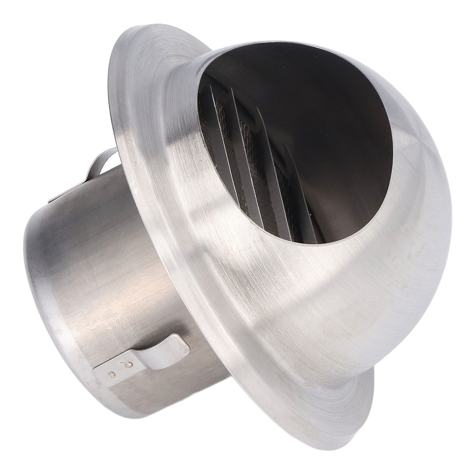 Stainless Steel Air Vent Stainless Steel Round Bull Nosed External Extractor for External Wall Exhaust 60 - Image 5