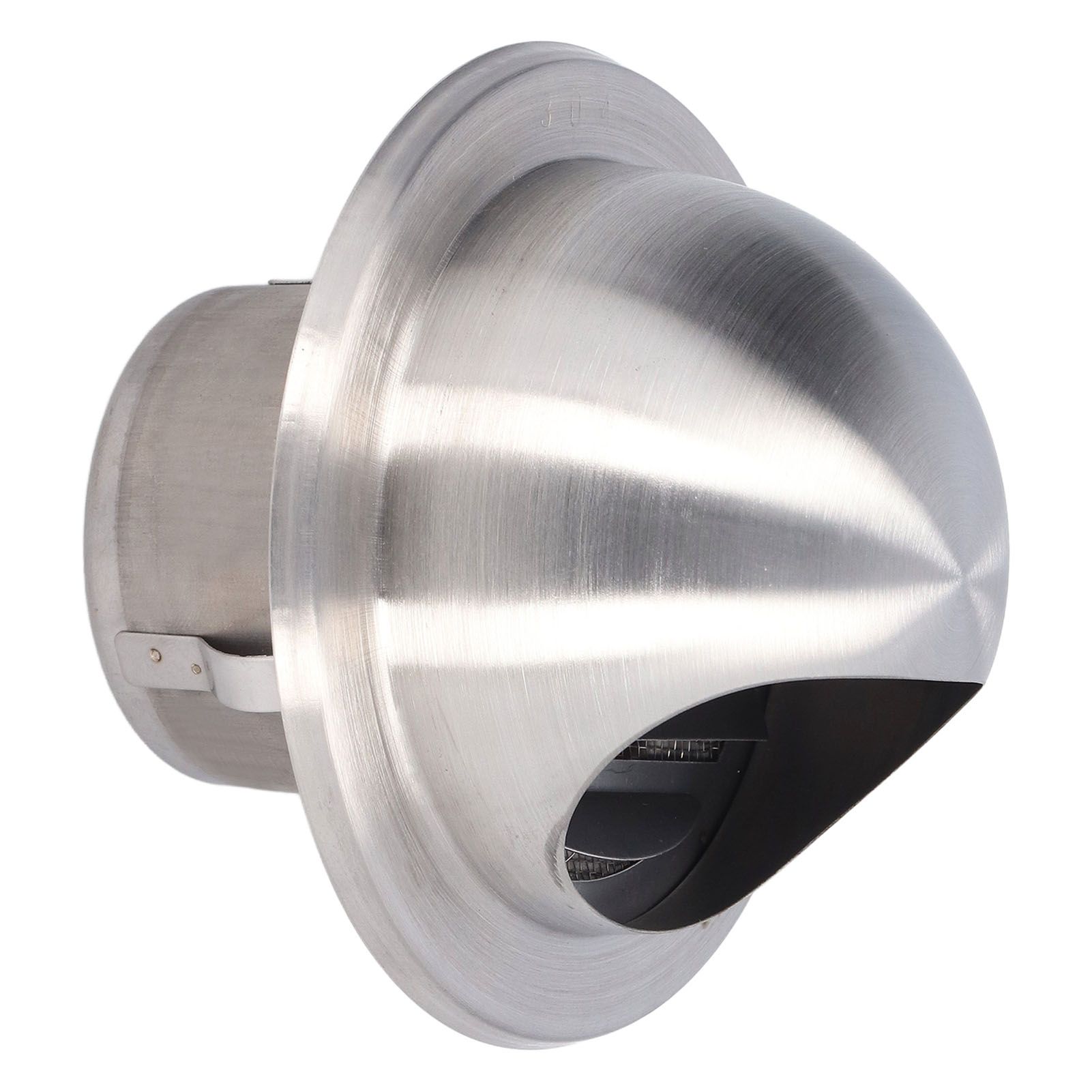 Stainless Steel Air Vent Stainless Steel Round Bull Nosed External Extractor for External Wall Exhaust 60 - Image 6