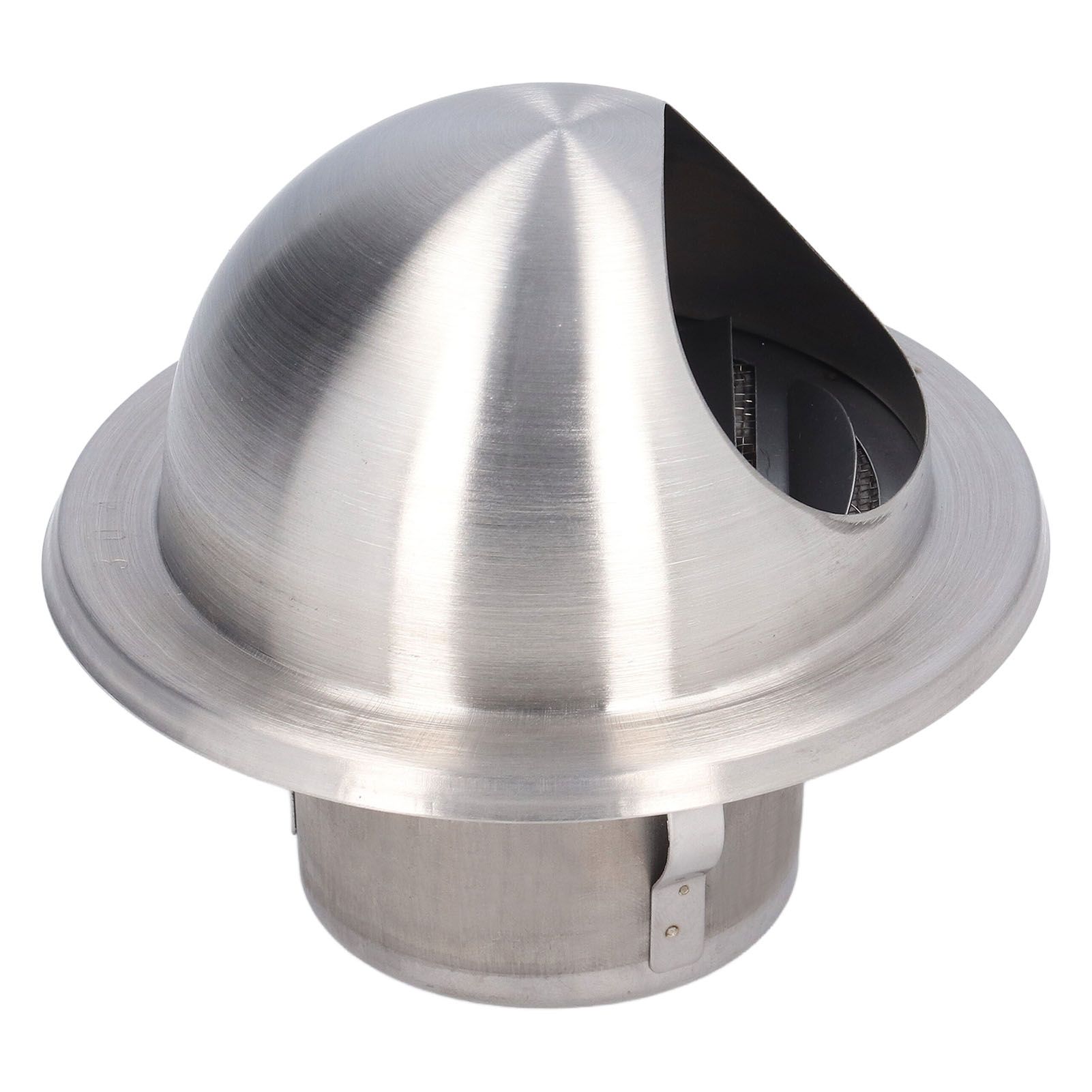 Stainless Steel Air Vent Stainless Steel Round Bull Nosed External Extractor for External Wall Exhaust 60 - Image 7