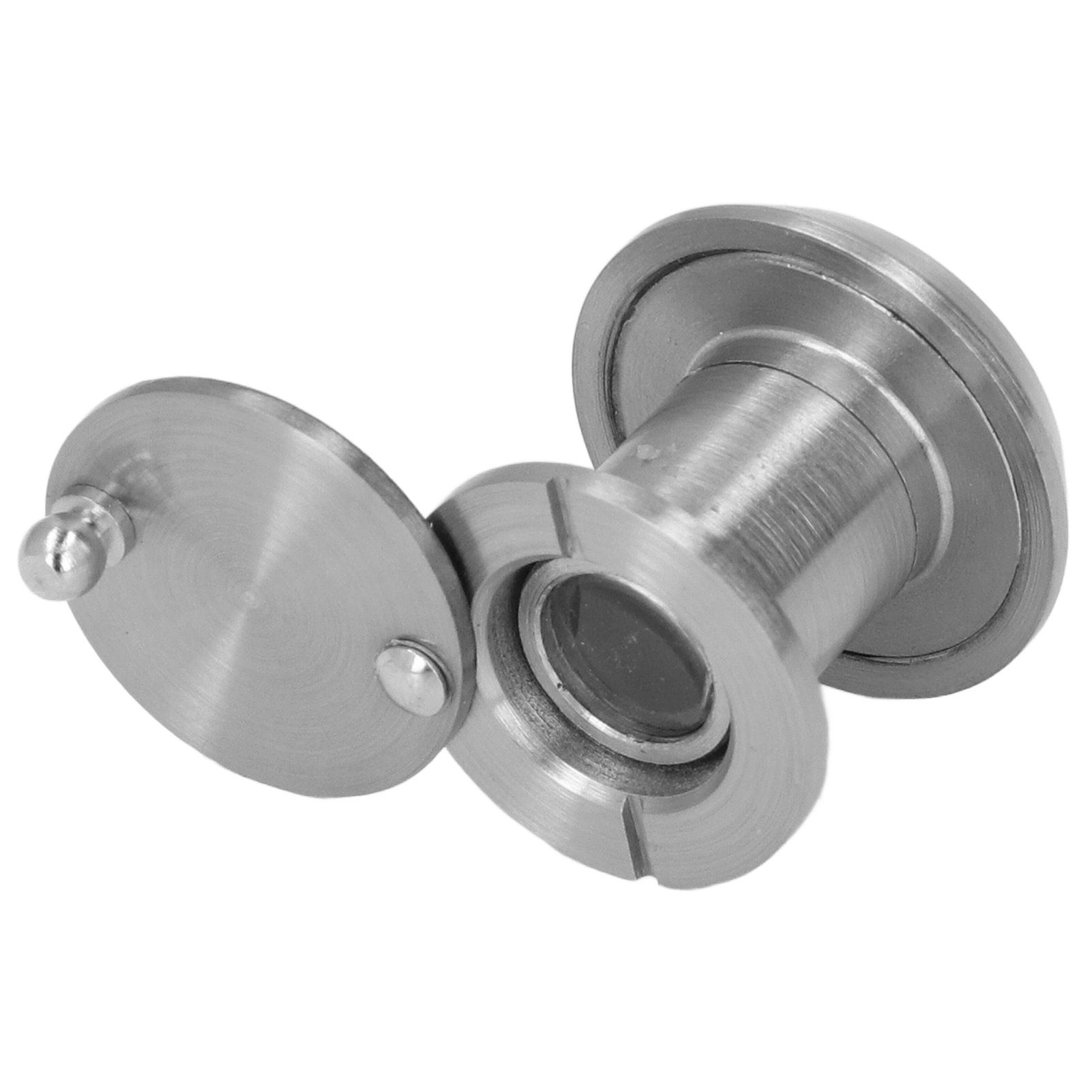 Safety Door Viewer Anti Theft Household Copper Door Viewer Peephole with Back Cover for Home Office Hotel - Image 7