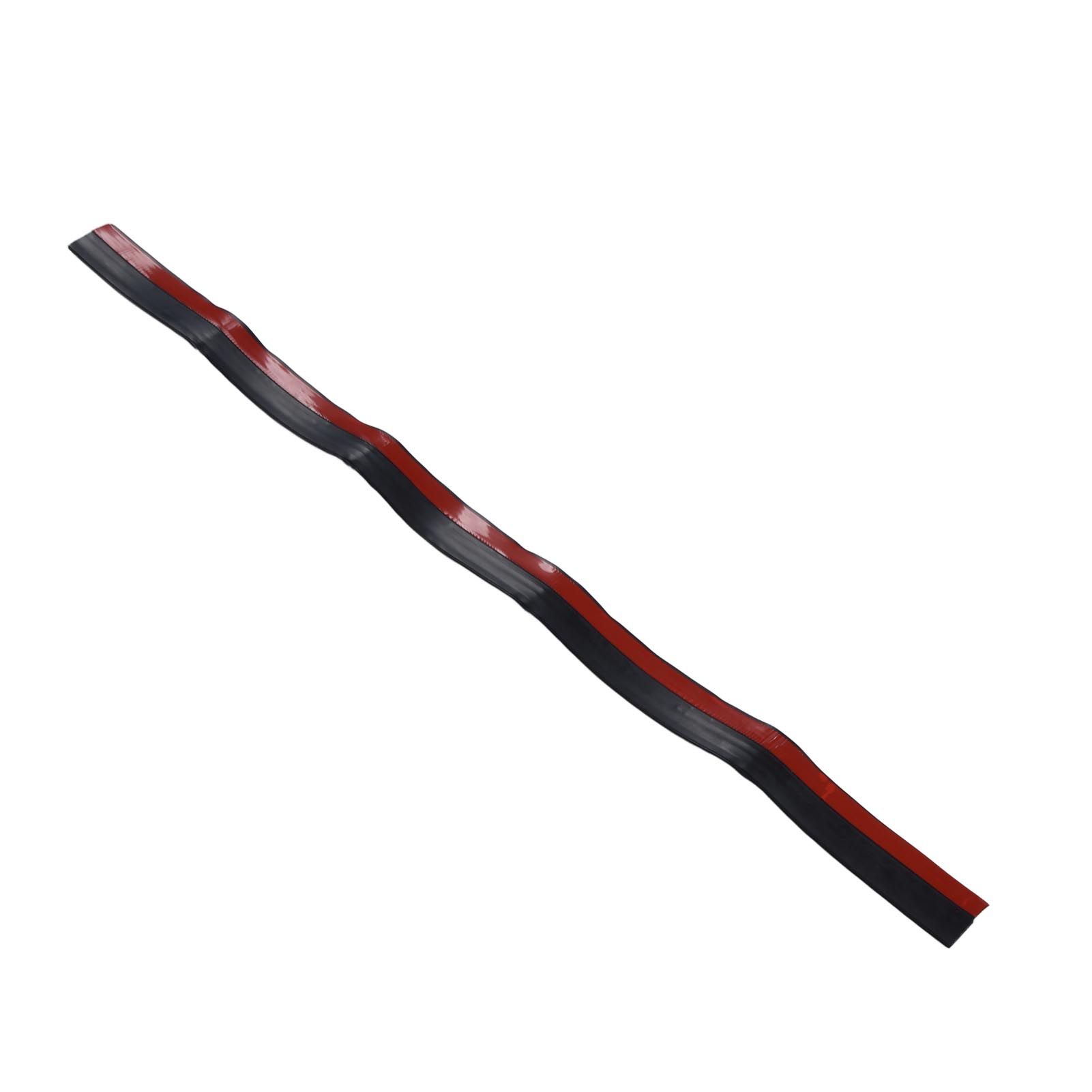 Door Sealing Strip Windproof Dustproof Noiseproof Sealing Strip for Doors Windows WardrobesBlack - Image 3