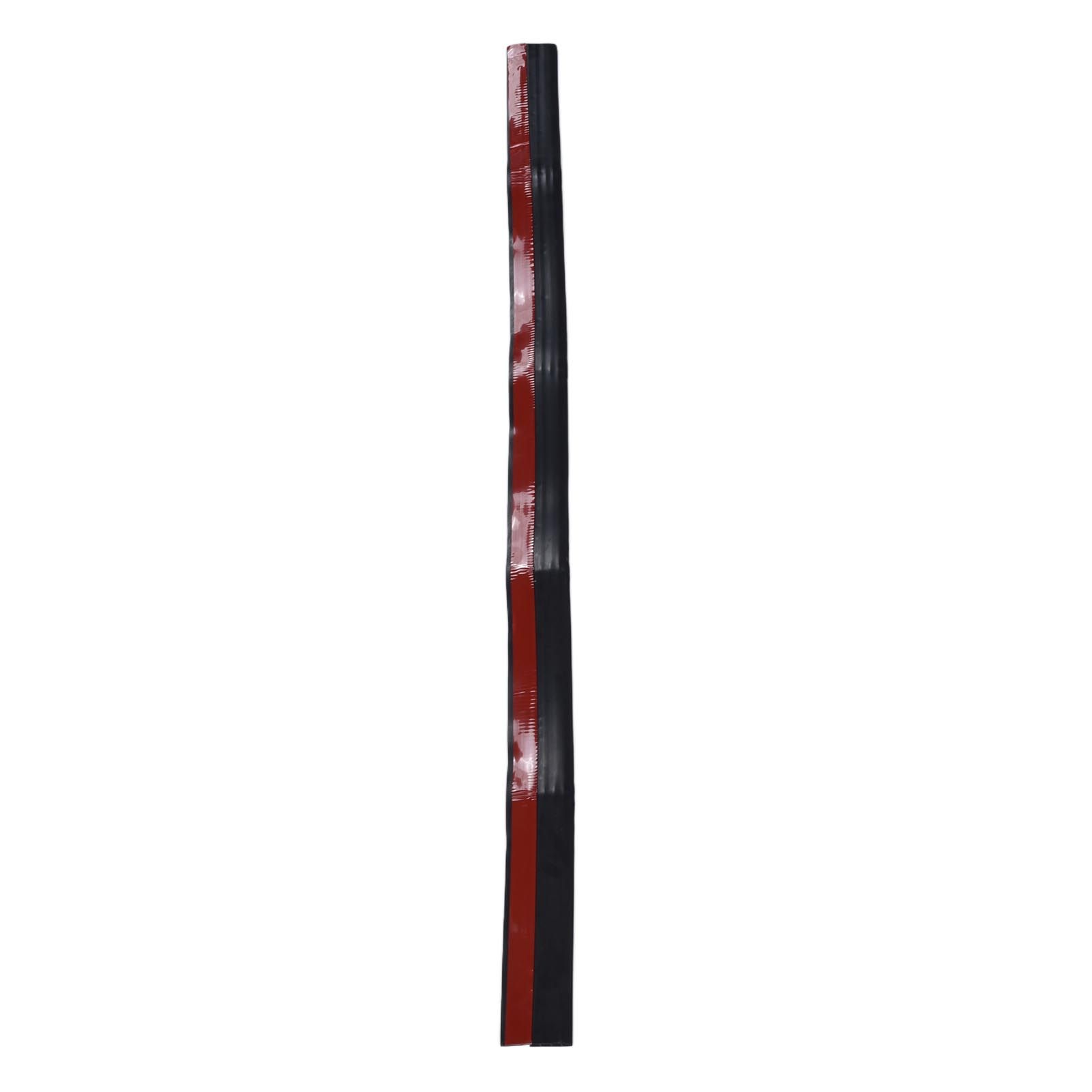 Door Sealing Strip Windproof Dustproof Noiseproof Sealing Strip for Doors Windows WardrobesBlack - Image 5