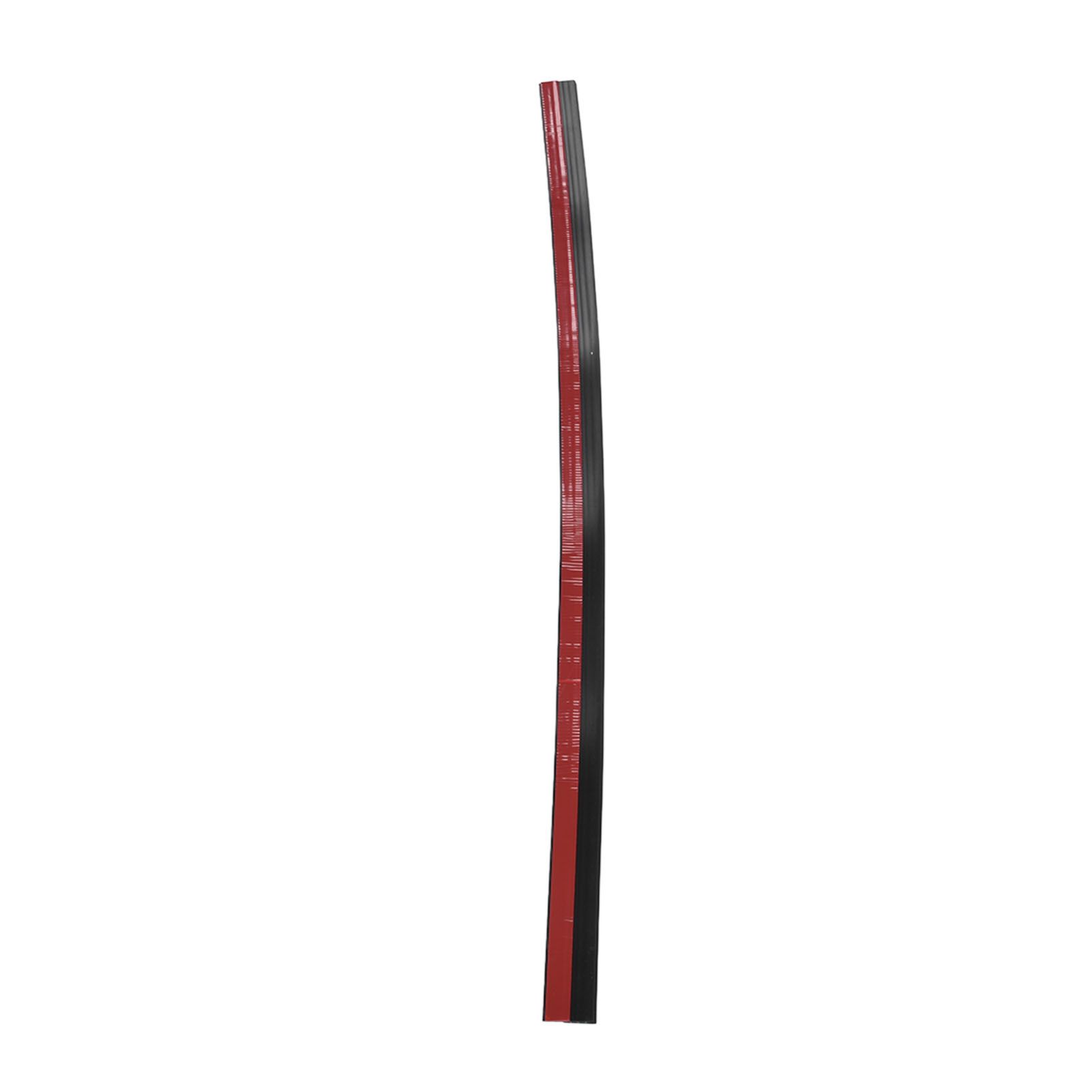 Door Sealing Tape Windproof Dustproof Soundproof Silicone Rubber Sealing Strip for Within 23mm Sealing GapsBlack - Image 4