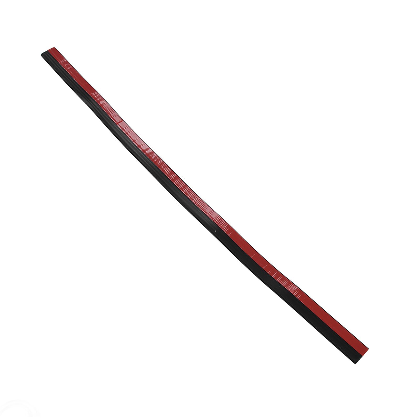 Door Sealing Tape Windproof Dustproof Soundproof Silicone Rubber Sealing Strip for Within 23mm Sealing GapsBlack - Image 6