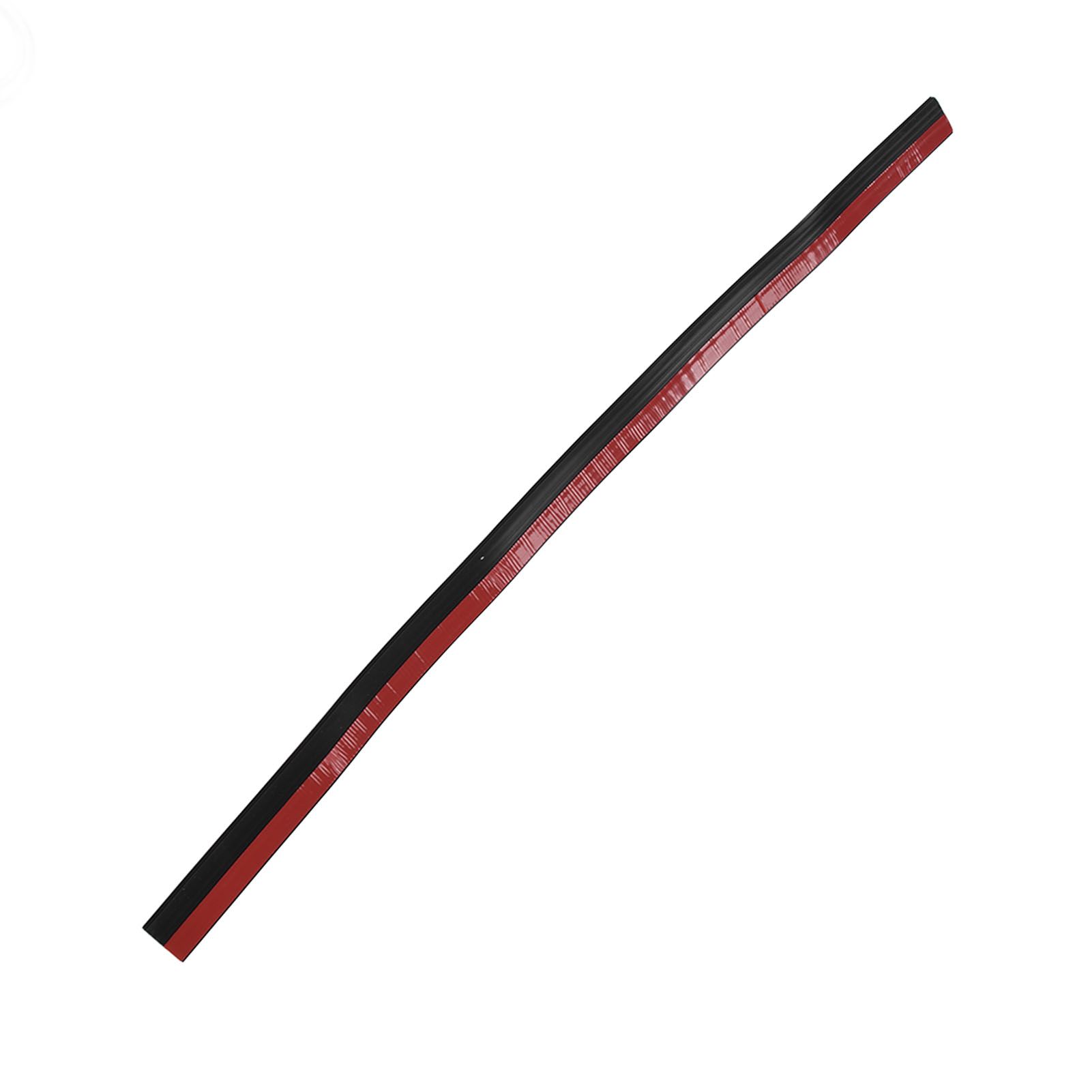 Door Sealing Tape Windproof Dustproof Soundproof Silicone Rubber Sealing Strip for Within 23mm Sealing GapsBlack - Image 8