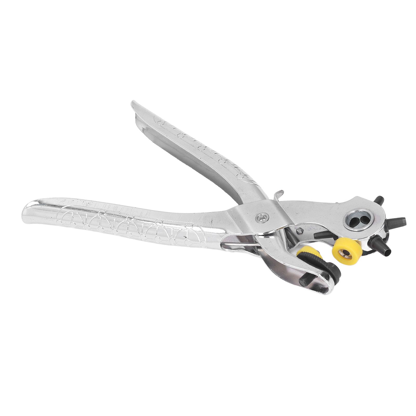8in Belt Hole Puncher Stainless Steel Sturdy Durable Ergonomic Design Effort Saving Heat Treatment Leather Hole Punch - Image 4